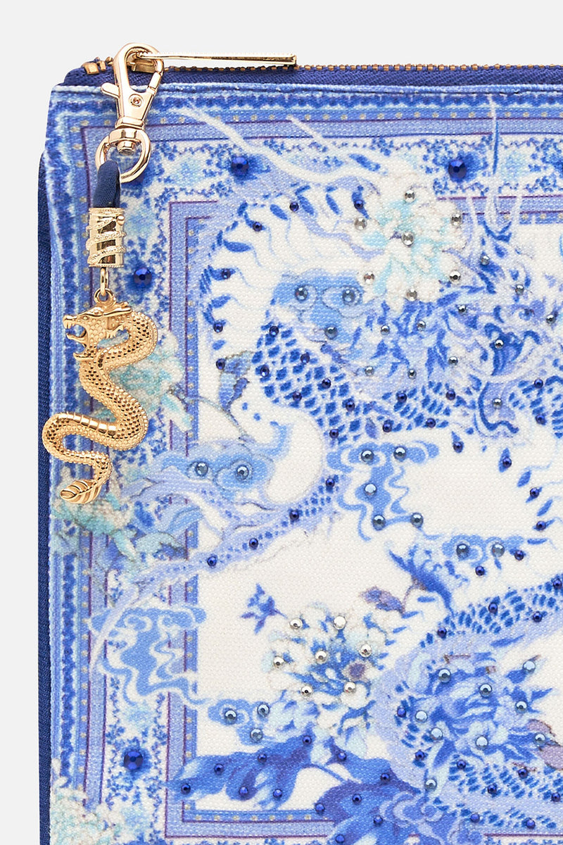 SMALL CANVAS CLUTCH MONTMARTRE HEART