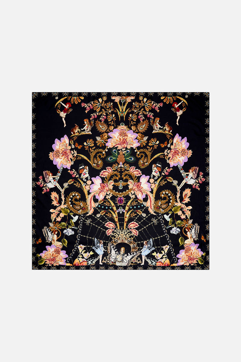 Large Square Scarf, To Catch A Spider CAMILLA AU CAMILLA