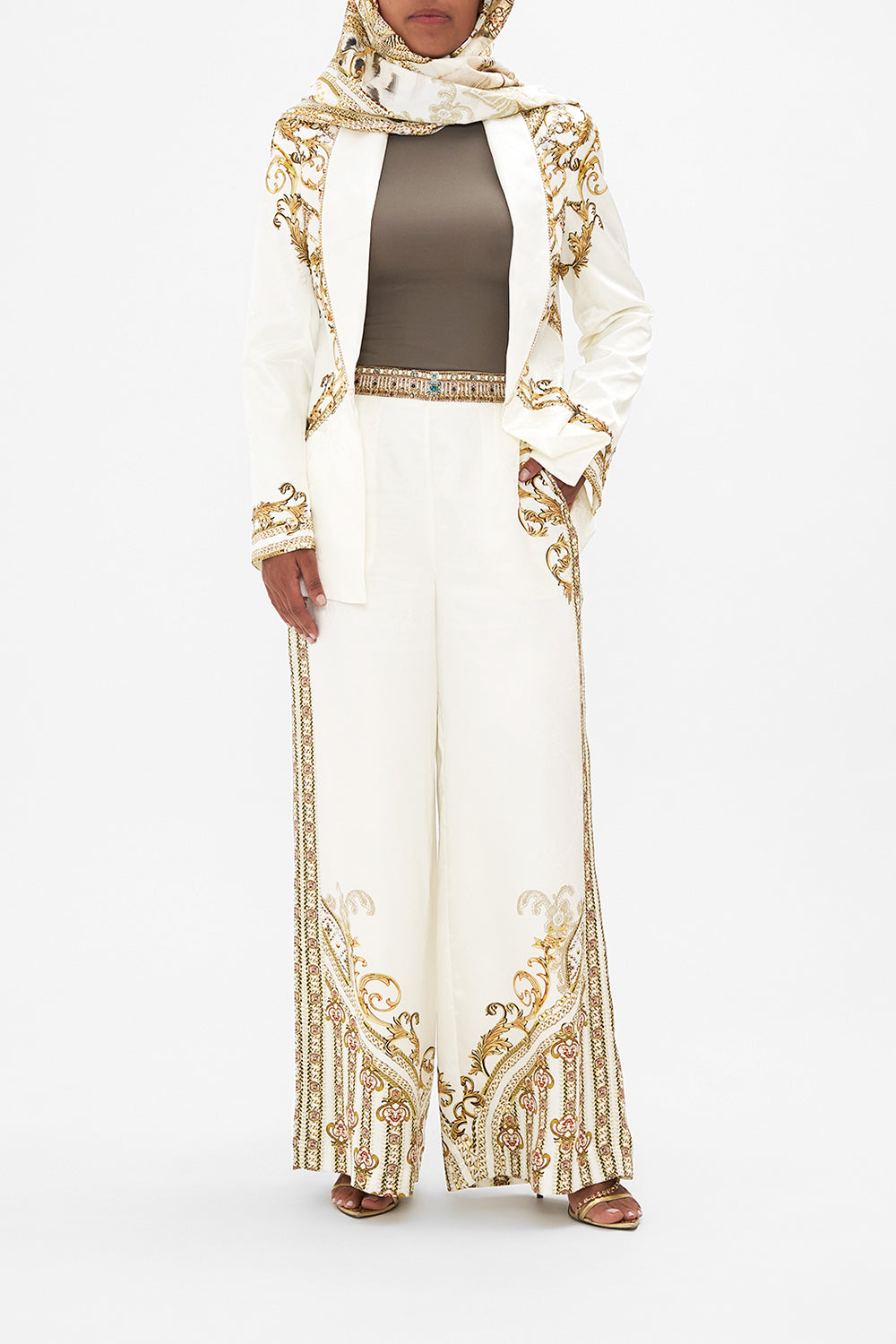 STRAIGHT LEG RELAXED TROUSER SOAR LIKE AN EAGLE