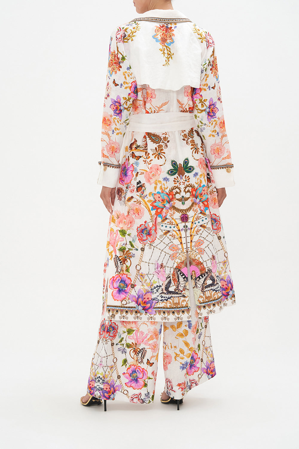 SOFT TRENCH WITH FRENCH CUFF SPIDER GIRL