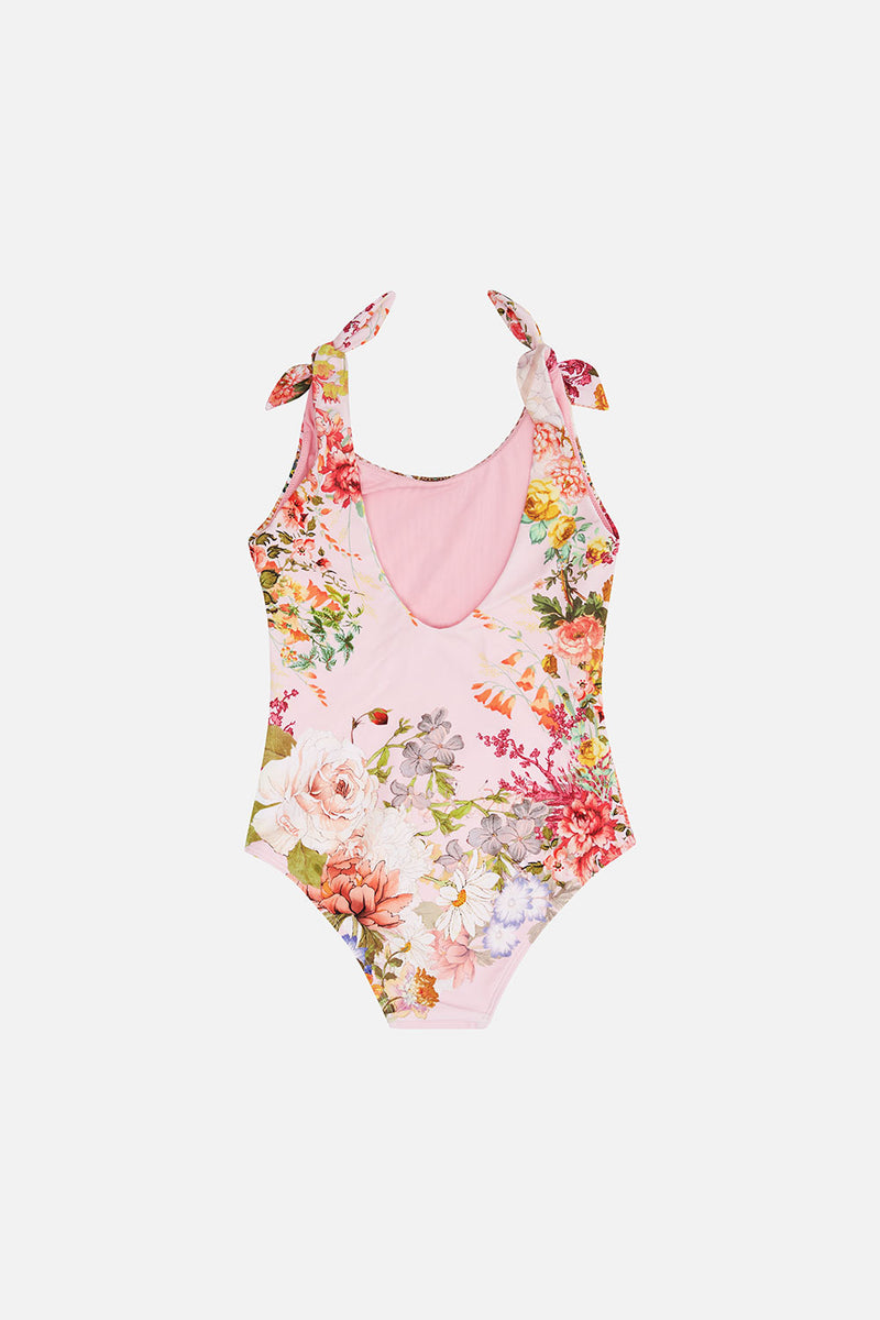 KIDS TIE SHOULDER ONE PIECE 4-10 DEAR AMORE MIO
