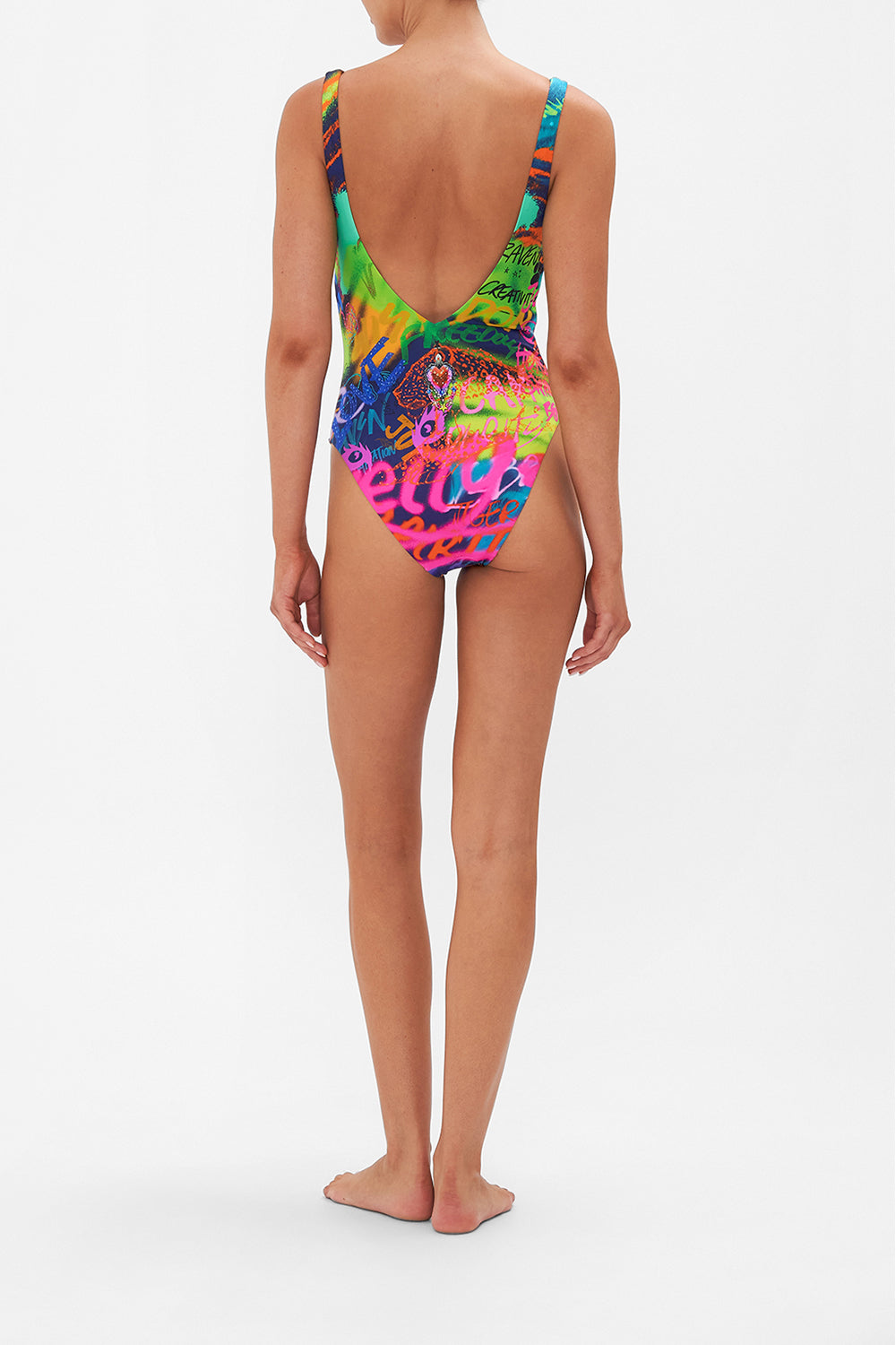 DEEP V NECK ONE PIECE MOTHER EARTHS ARMY