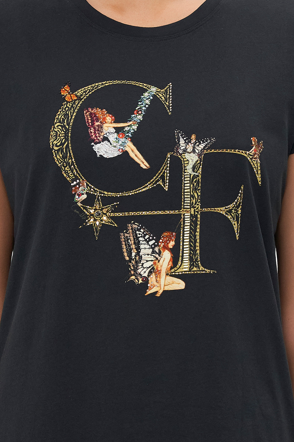 SLIM FIT ROUND NECK T-SHIRT TO CATCH A SPIDER