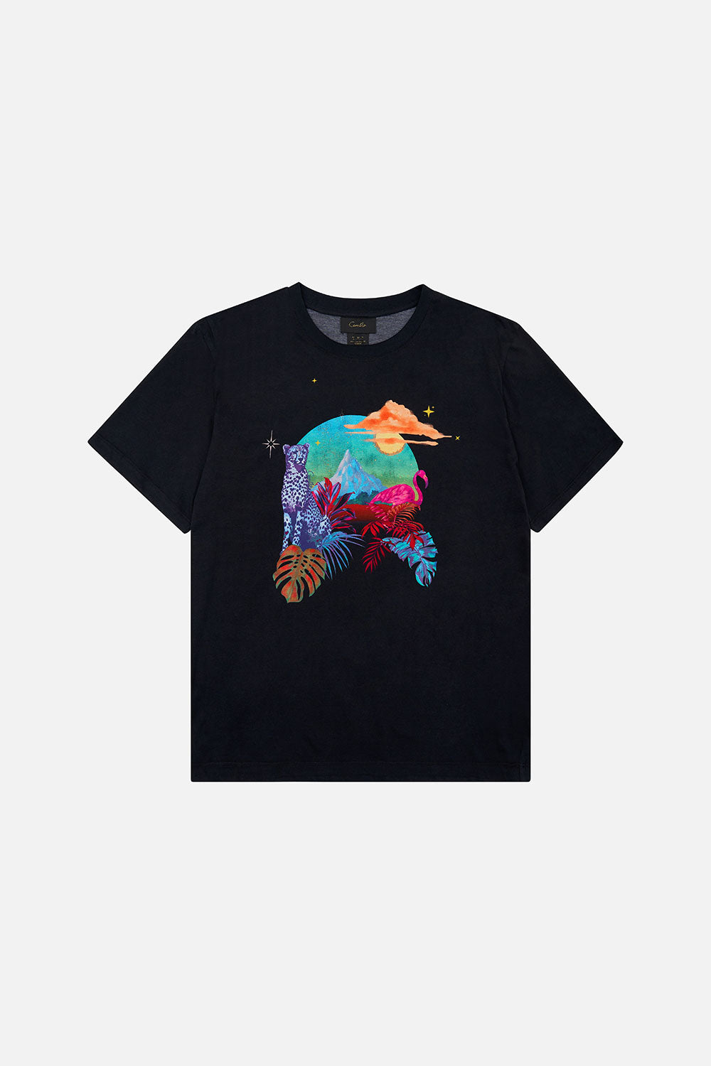 RELAXED FIT TEE NAUGHTY NEON