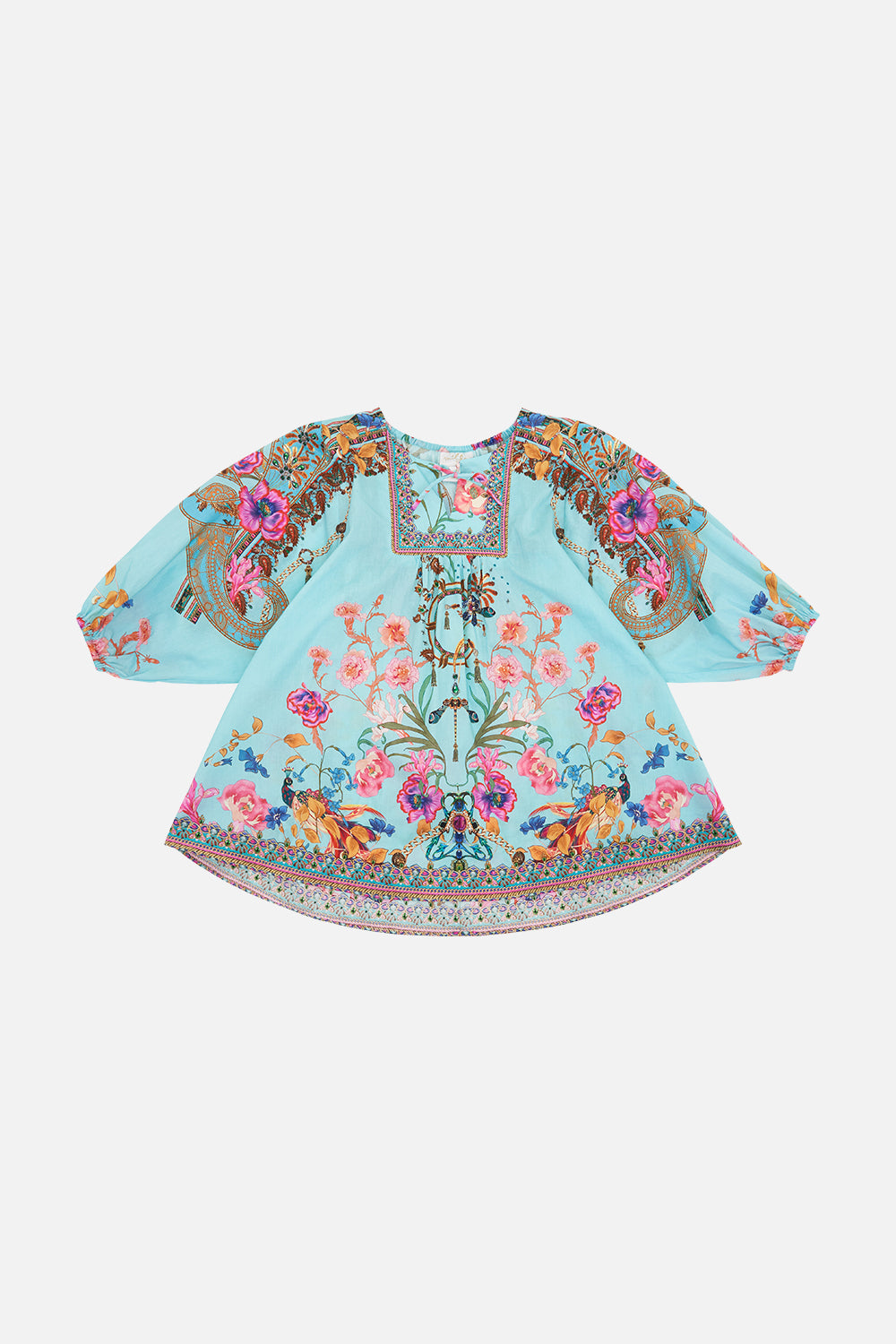KIDS BATWING DRESS 12-14 NATURES KALEIDOSCOPE