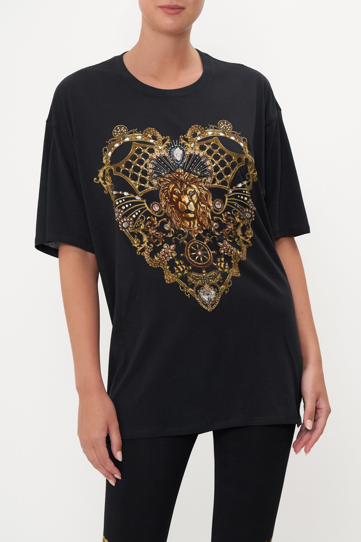 OVERSIZE BAND TEE SHADOWS OF ARMADA LOUNGE