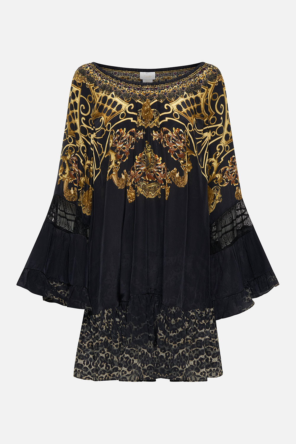 A LINE FRILL DRESS SHADOWS OF ARMADA