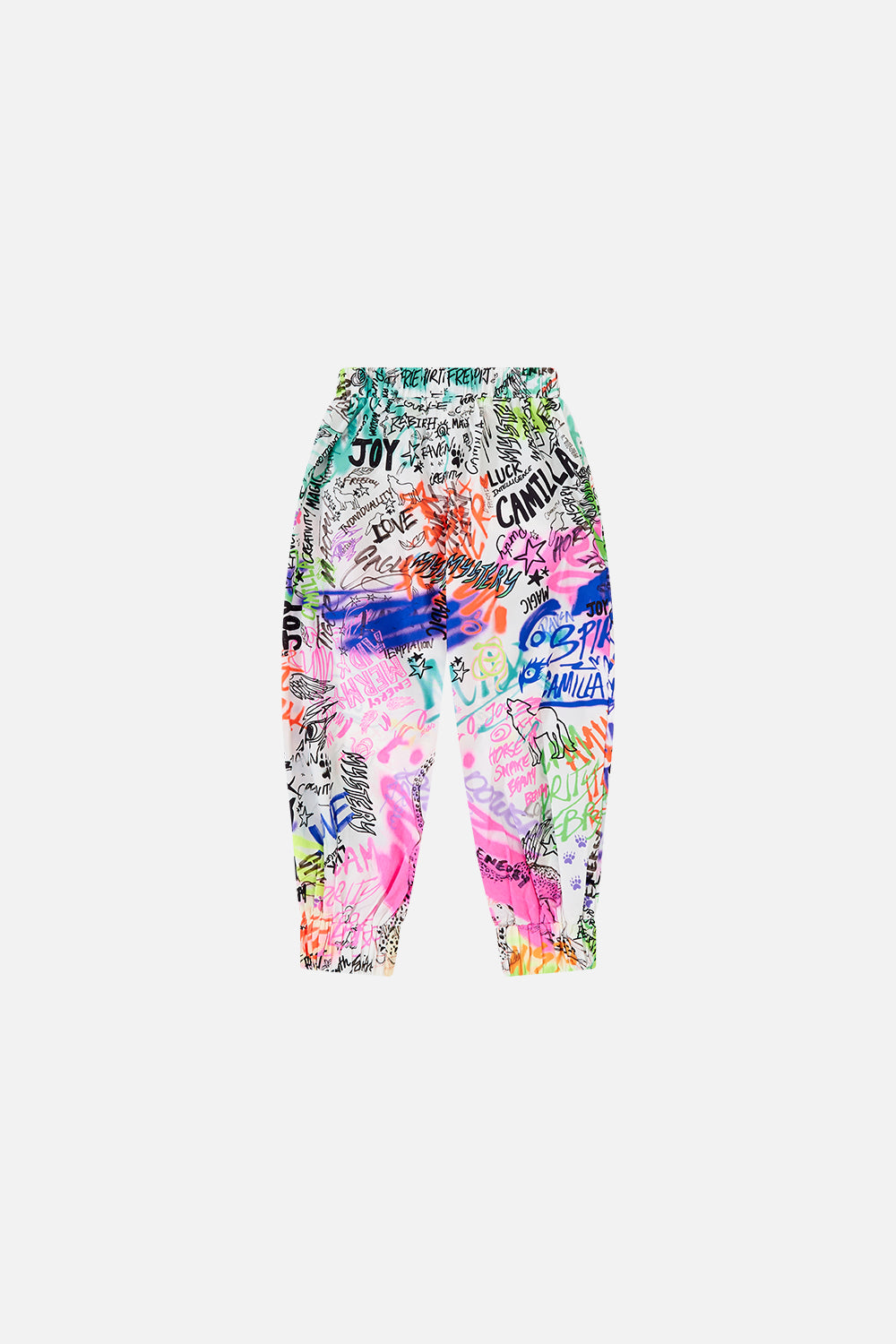 KIDS TRACK PANT 12-14 GRAFFITI THE WORLD