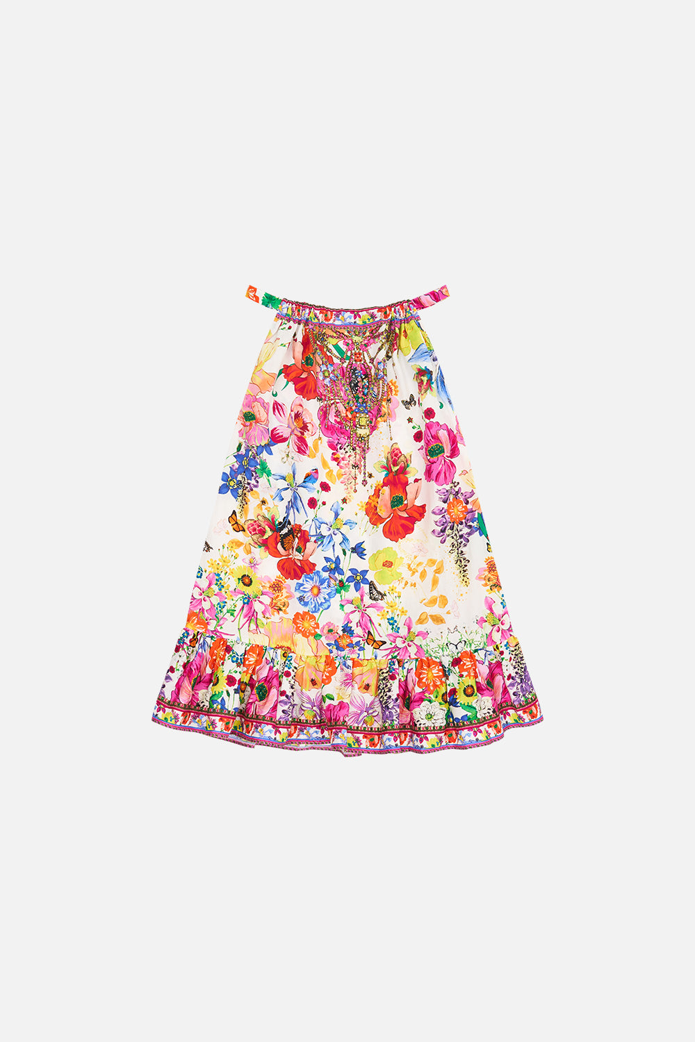 KIDS FRILL HEM DRESS 12-14 FAIRY GANG