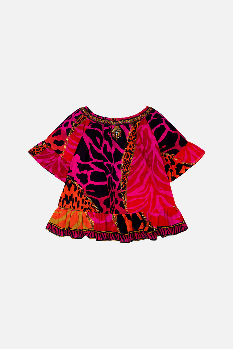 INFANTS A-LINE FRILL DRESS KINDRED SKIES main image 1