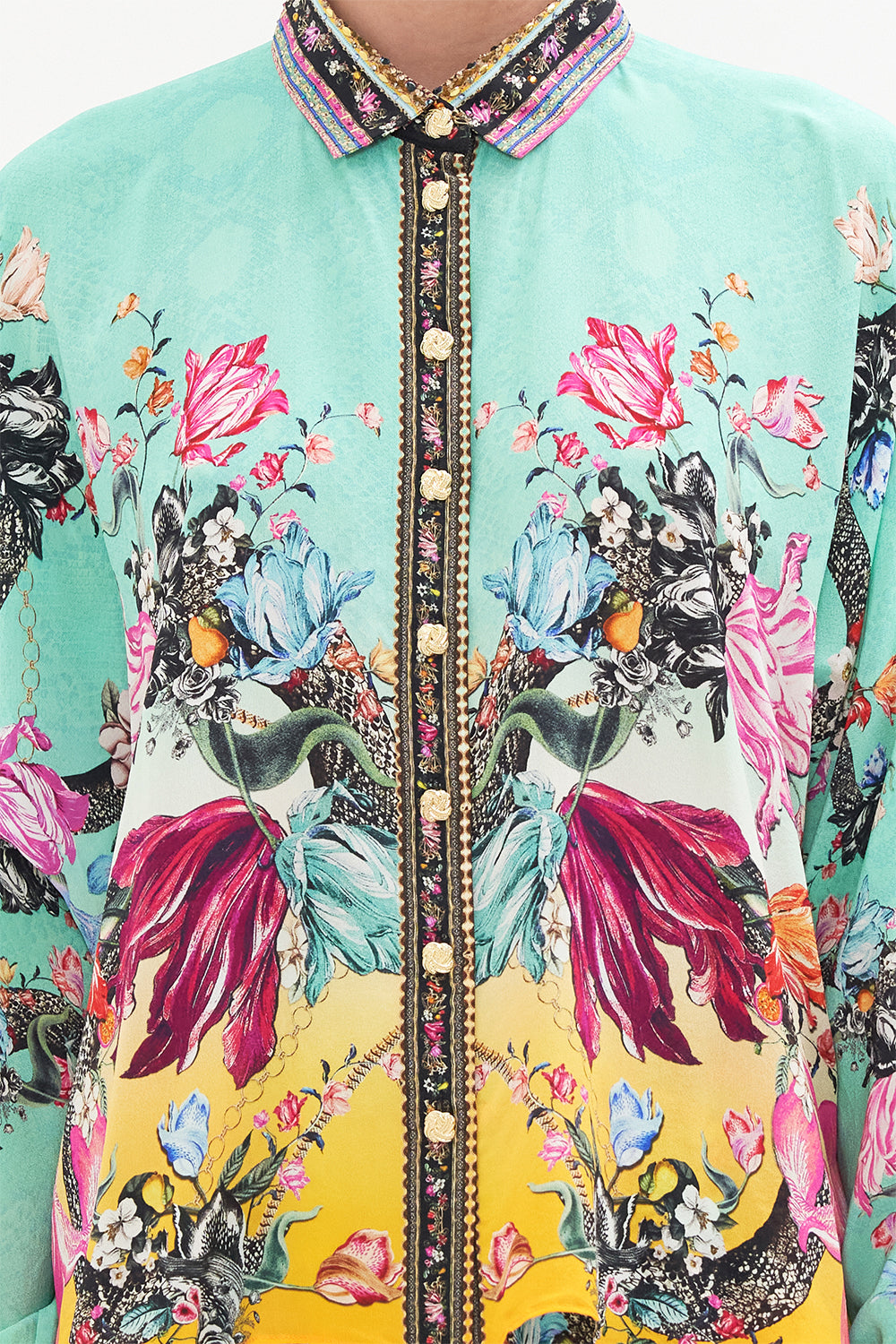 CURVED HEM SHIRT VIPER ROOM