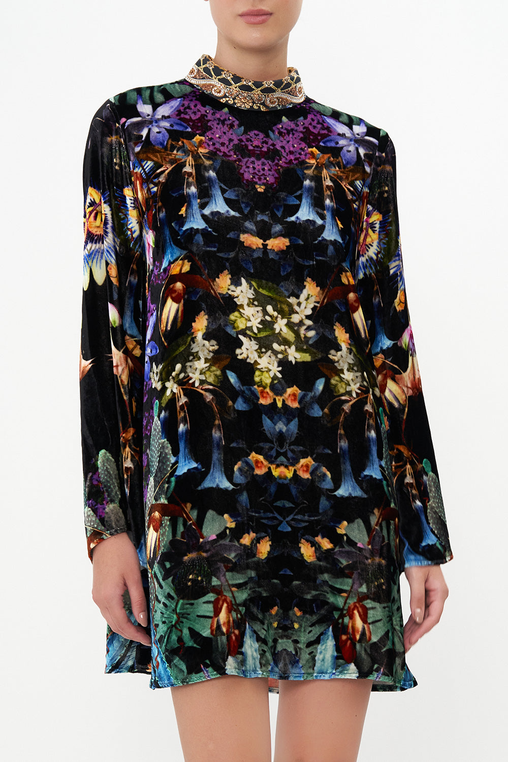 LONG SLEEVE SWING DRESS HYPNOTISE ME