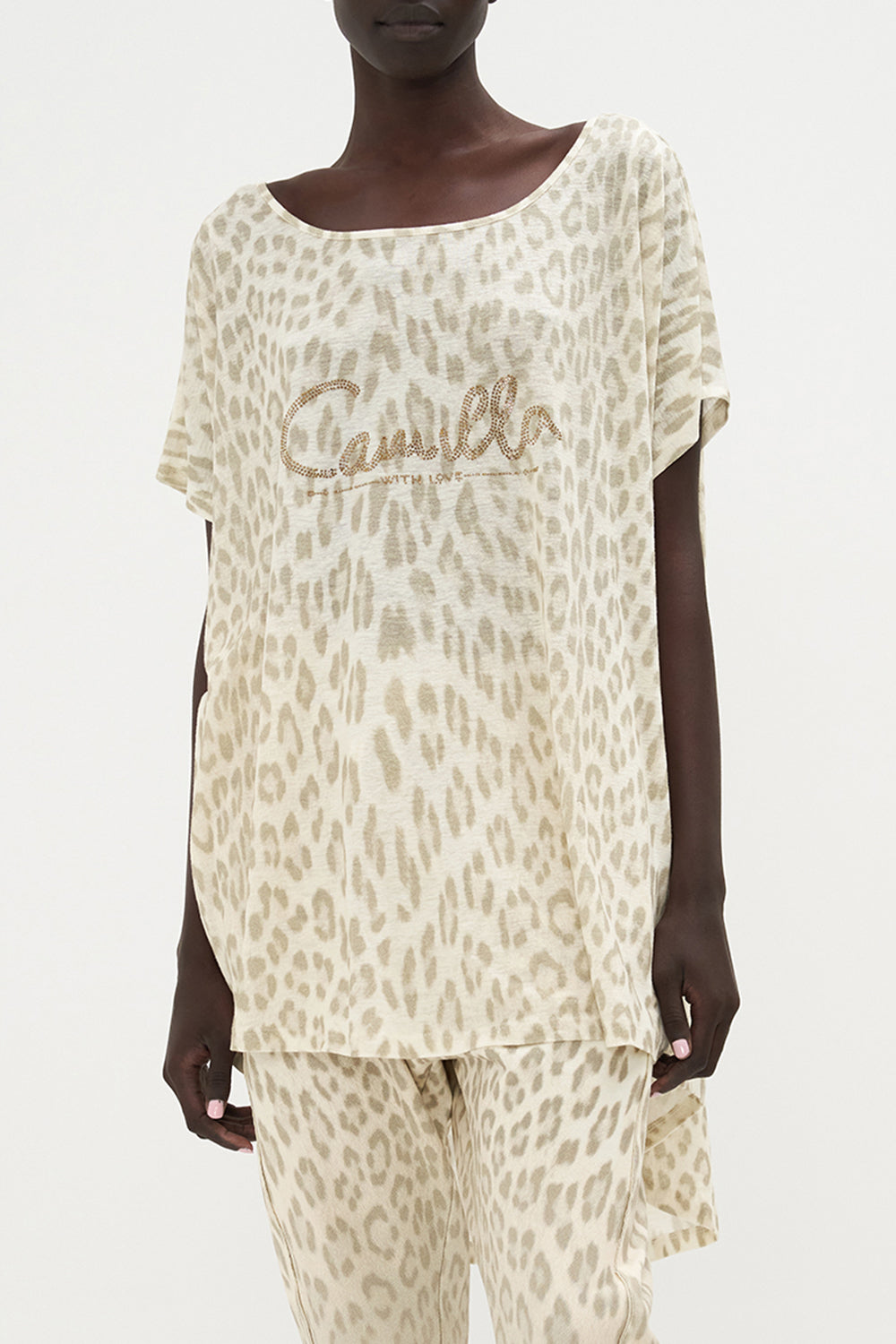 LOOSE FIT TEE CAT NAP