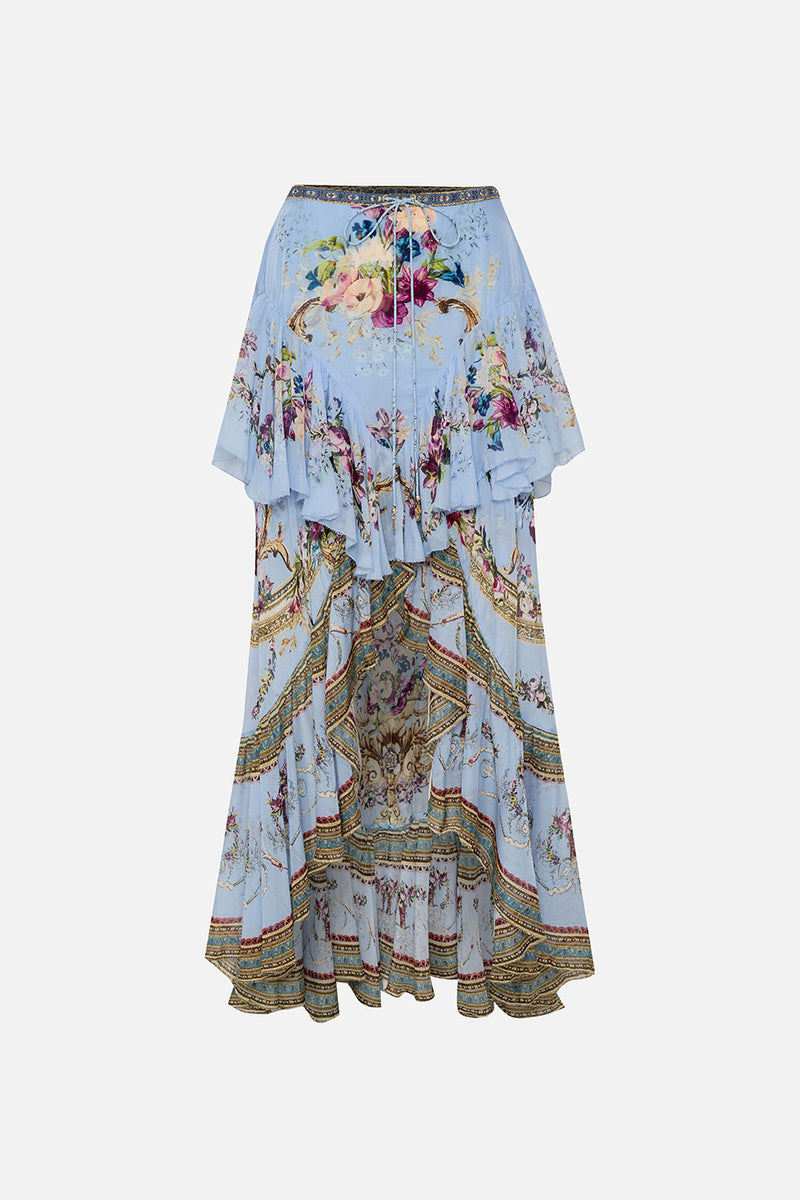 MAXI SKIRT WITH DOUBLE FRILL THIS CHARMING WOMAN main image 1