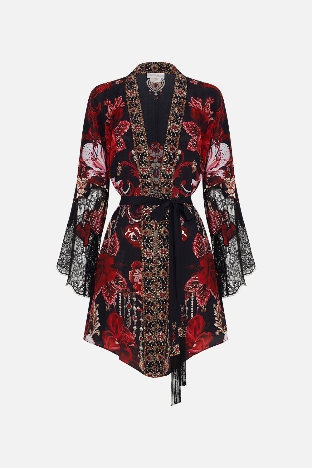 LAYER WITH LACE CONTRAST SLEEVES SISTERHOOD OF THE ROSE