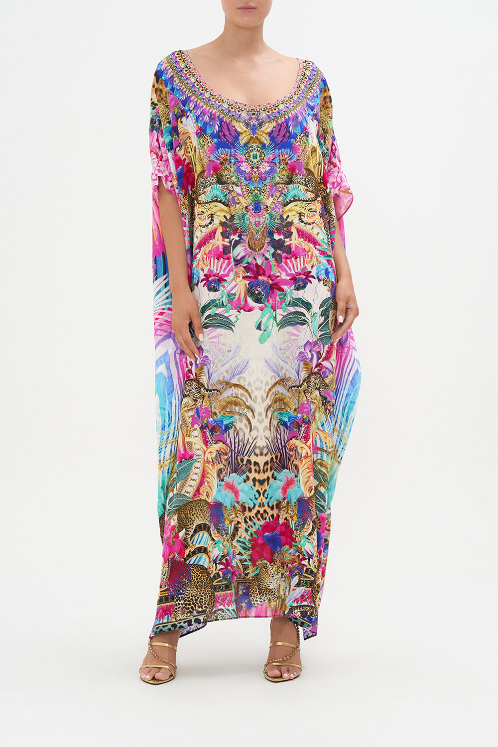 ROUND NECK KAFTAN MERRY GO ROUND