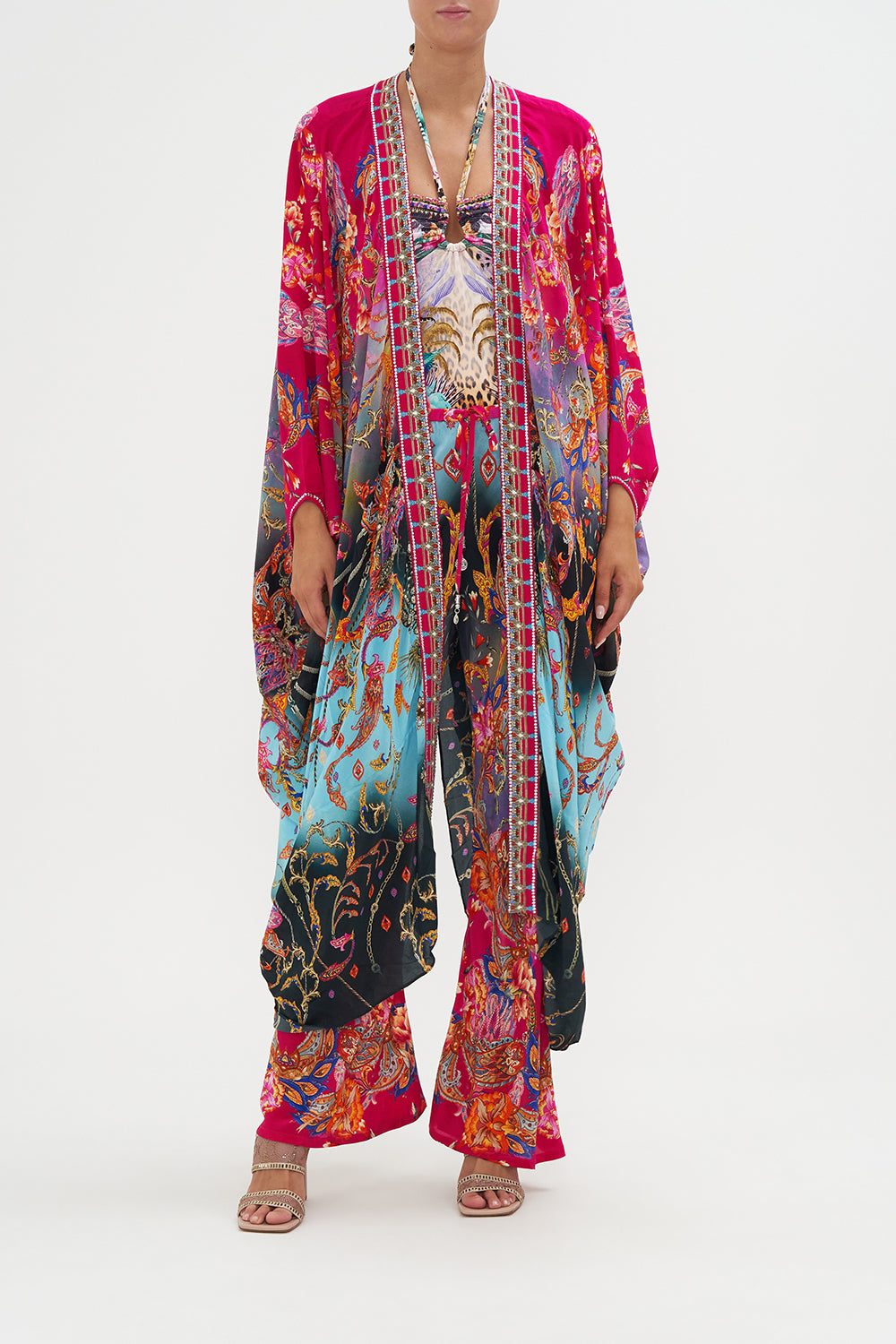 Layer With Centre Back Panel What Lies Beneath print by CAMILLA