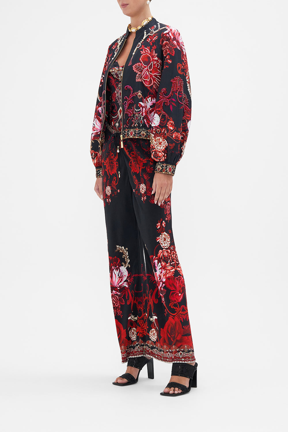 BLOUSON SLEEVE BOMBER SISTERHOOD OF THE ROSE