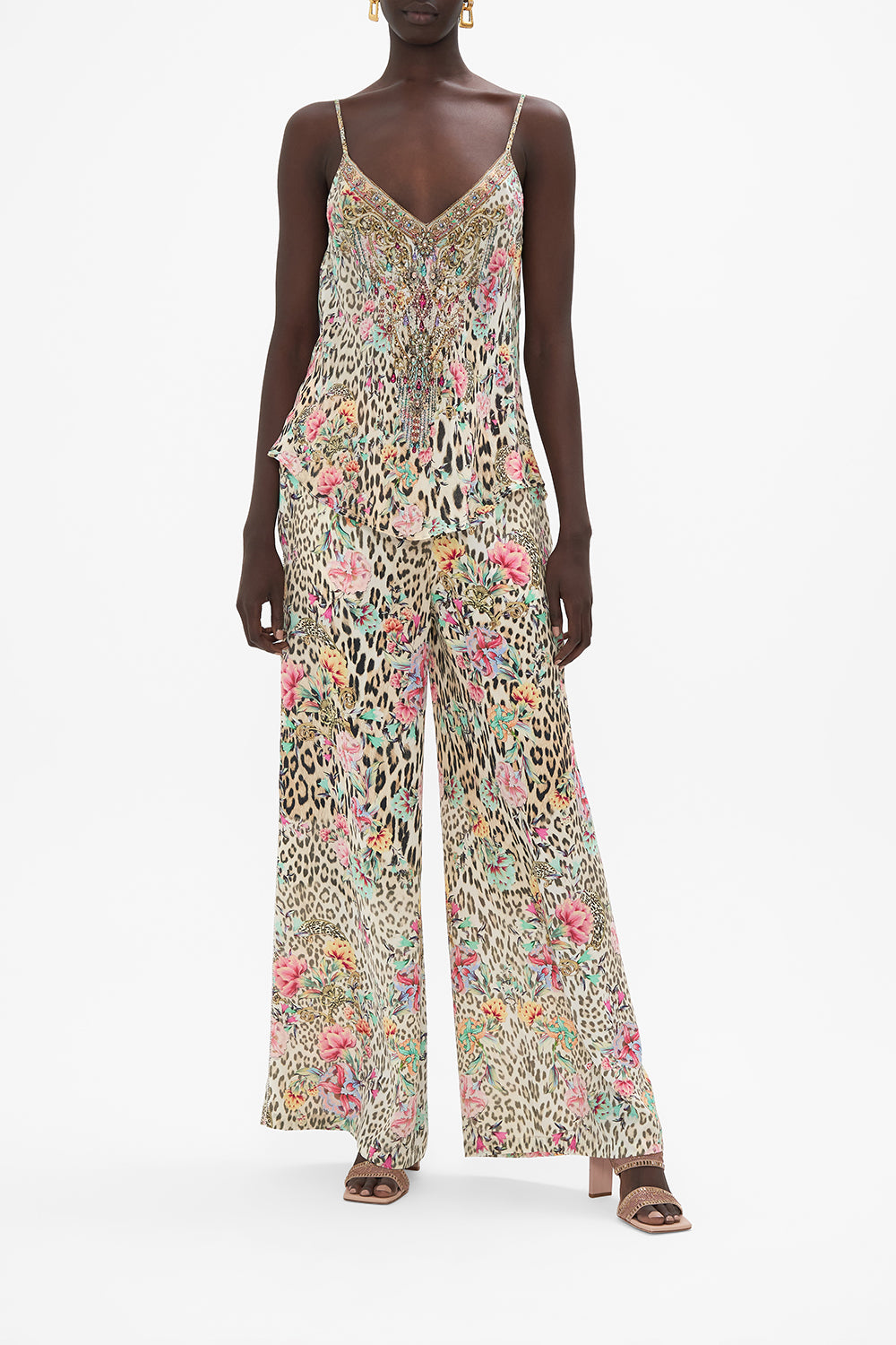 V-NECK BIAS CAMI QUEEN ATLANTIS