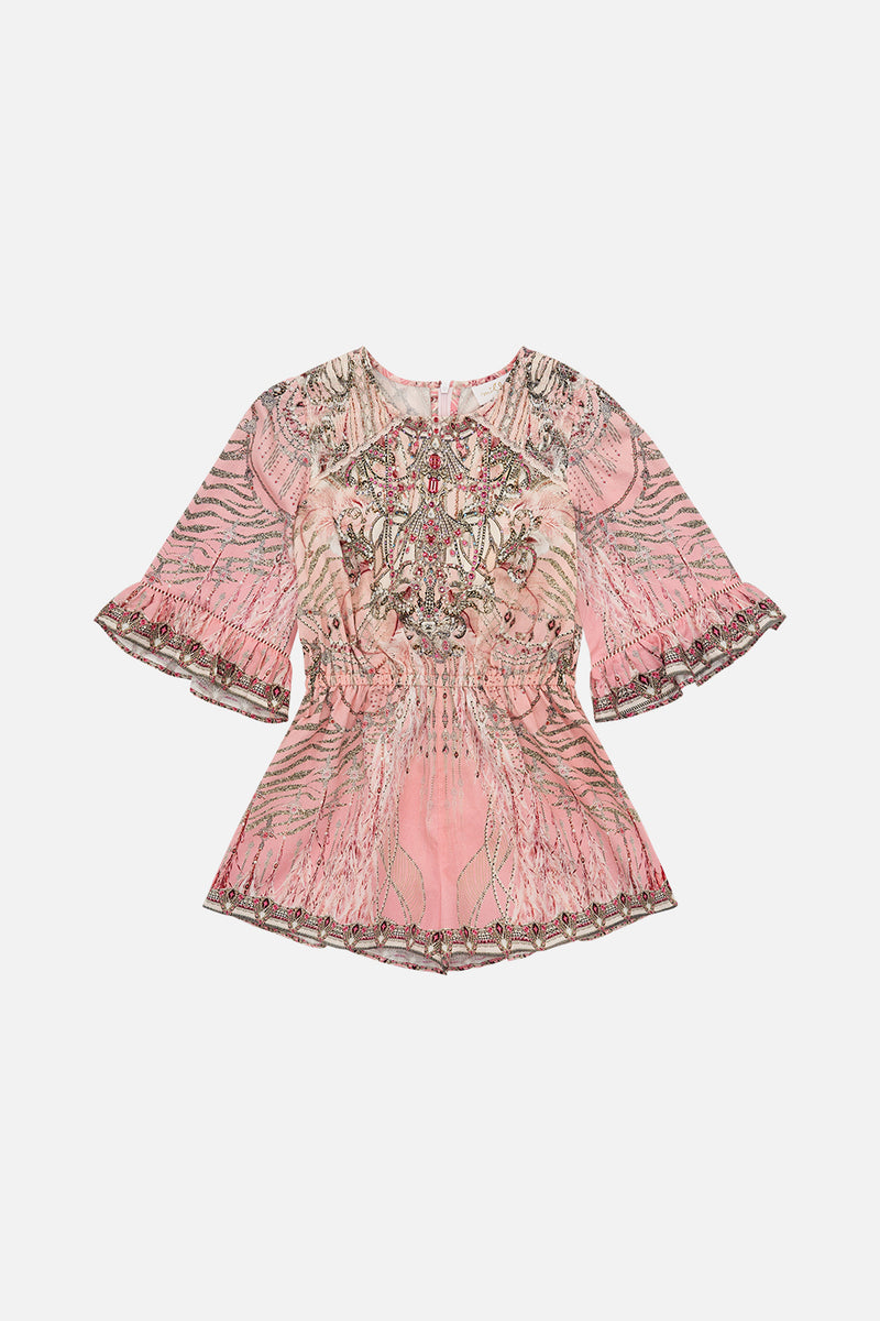 KIDS PLAYSUIT WITH TRIM IN THE HILLS OF TUSCANY main image 1
