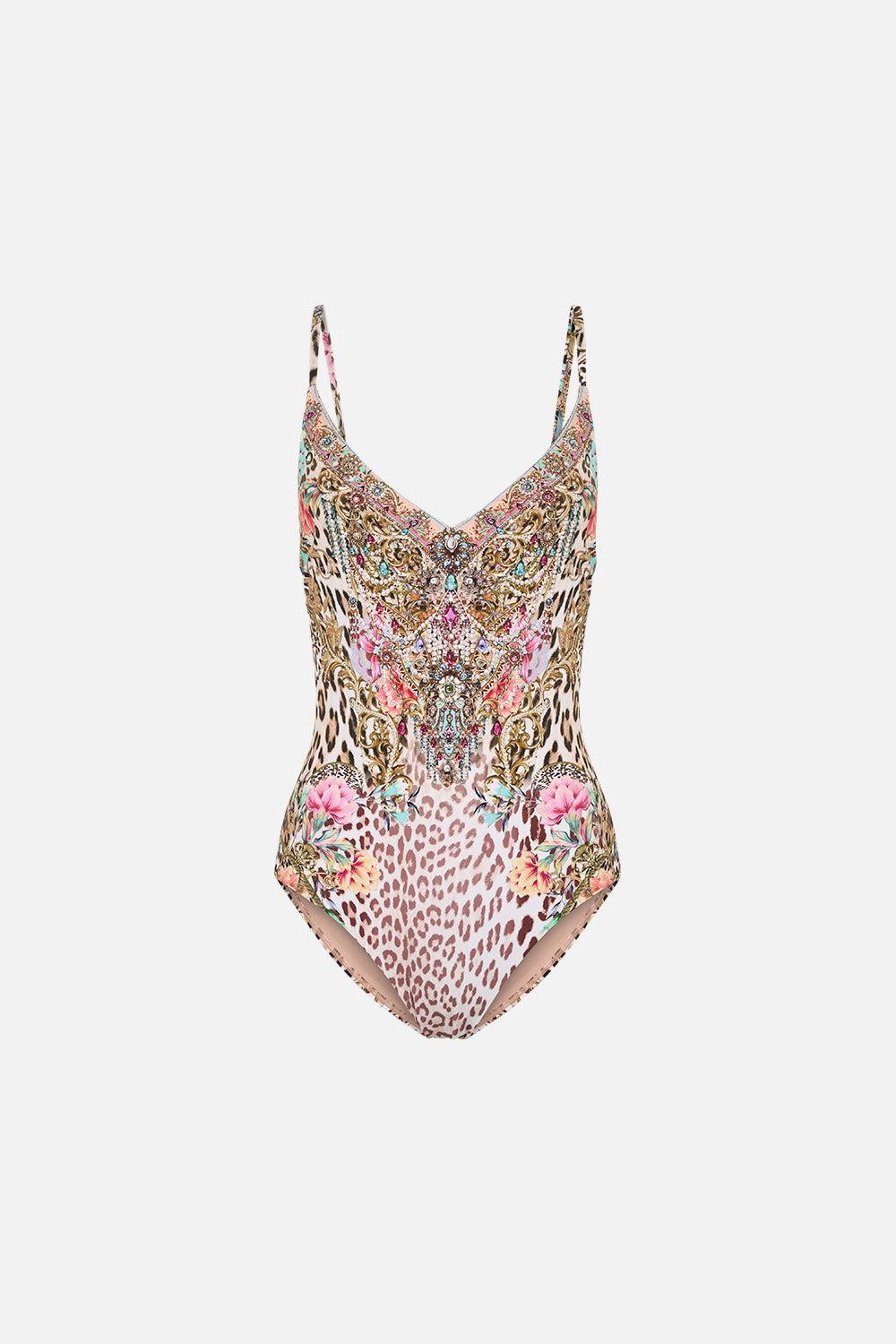 V NECK UNDERWIRE ONE PIECE QUEEN ATLANTIS