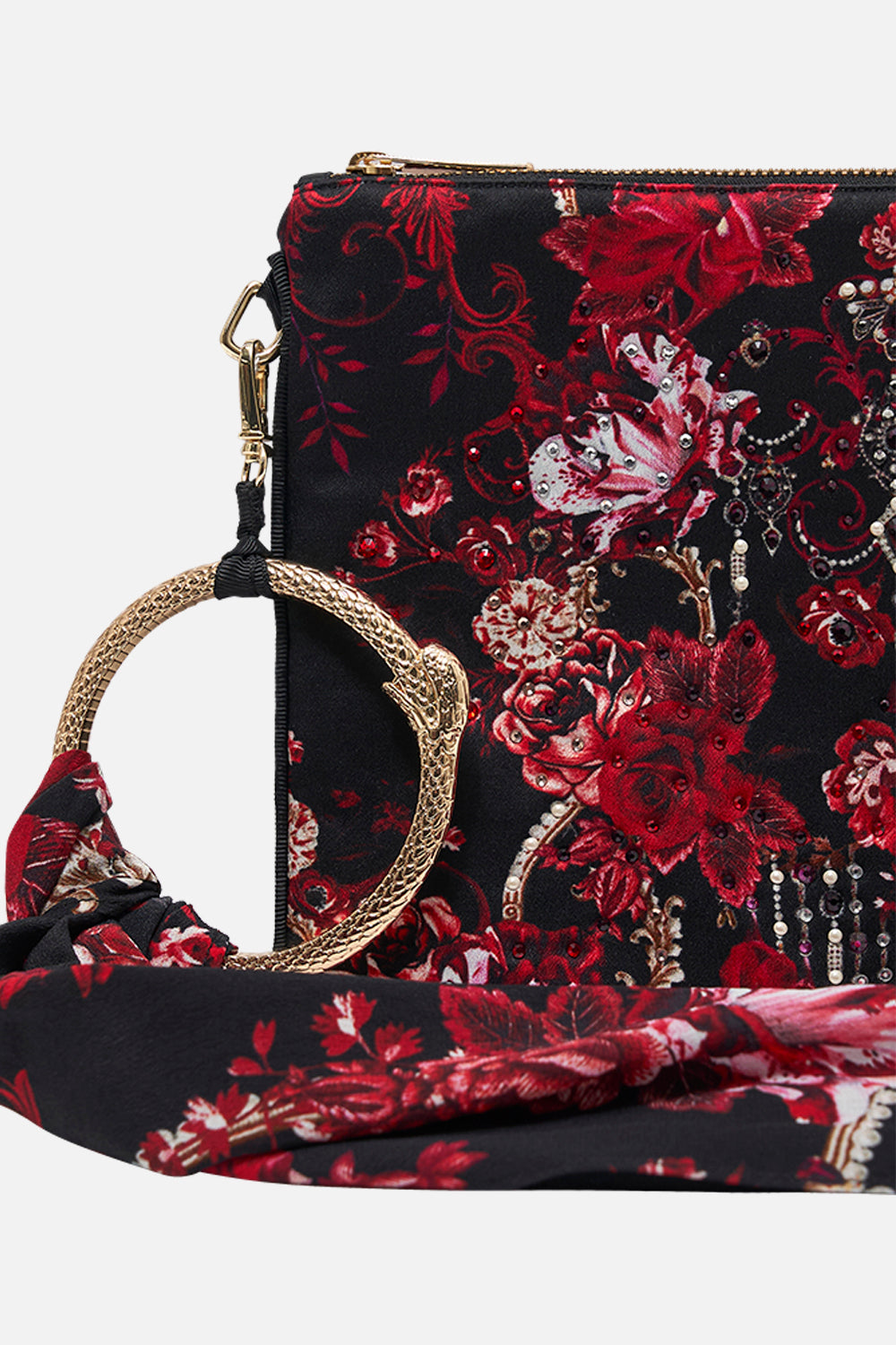 RING SCARF CLUTCH SISTERHOOD OF THE ROSE