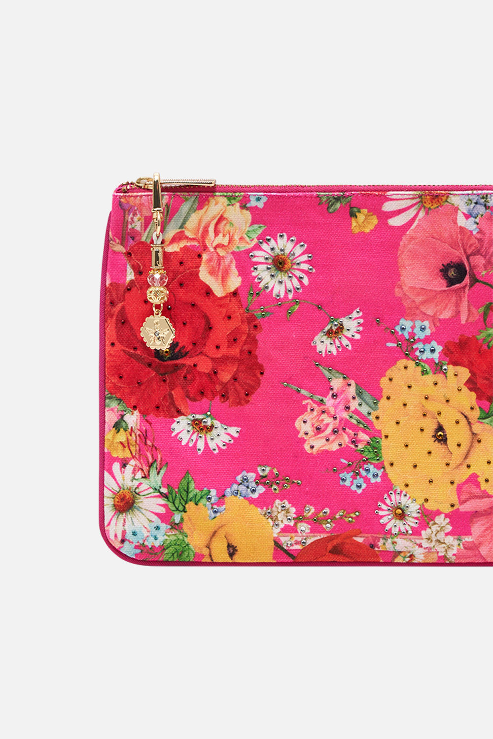 SMALL CANVAS CLUTCH RAINBOW BODY