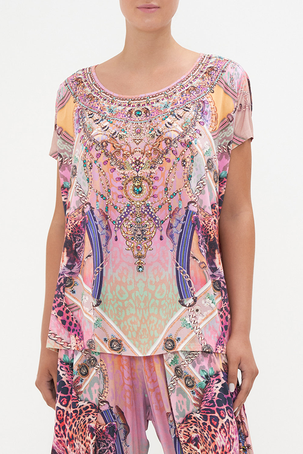 LOOSE FIT TEE KITTY KAT KLUB