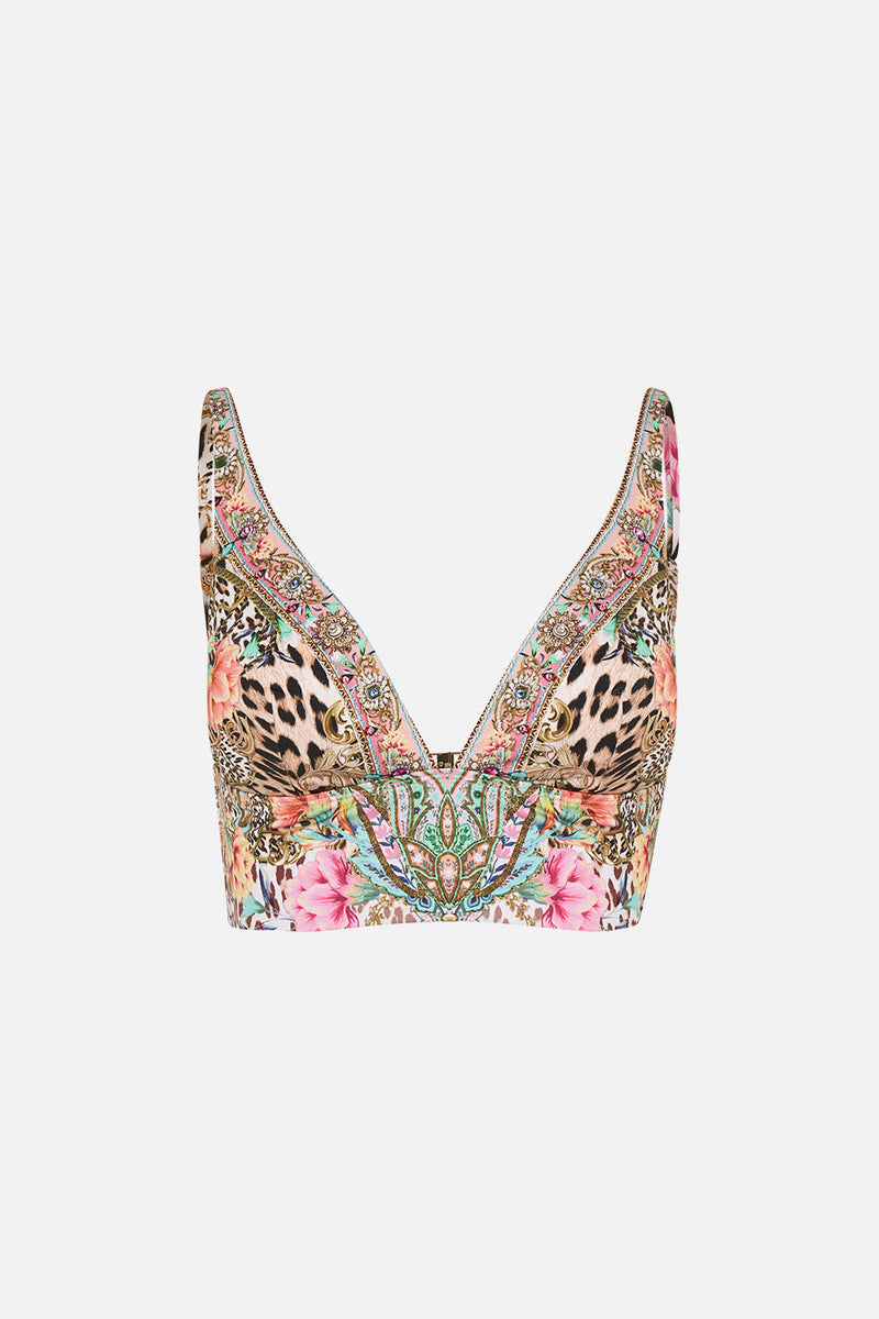 HIGH TRI BRA WITH TRIM VALLEY OF THE QUEENS