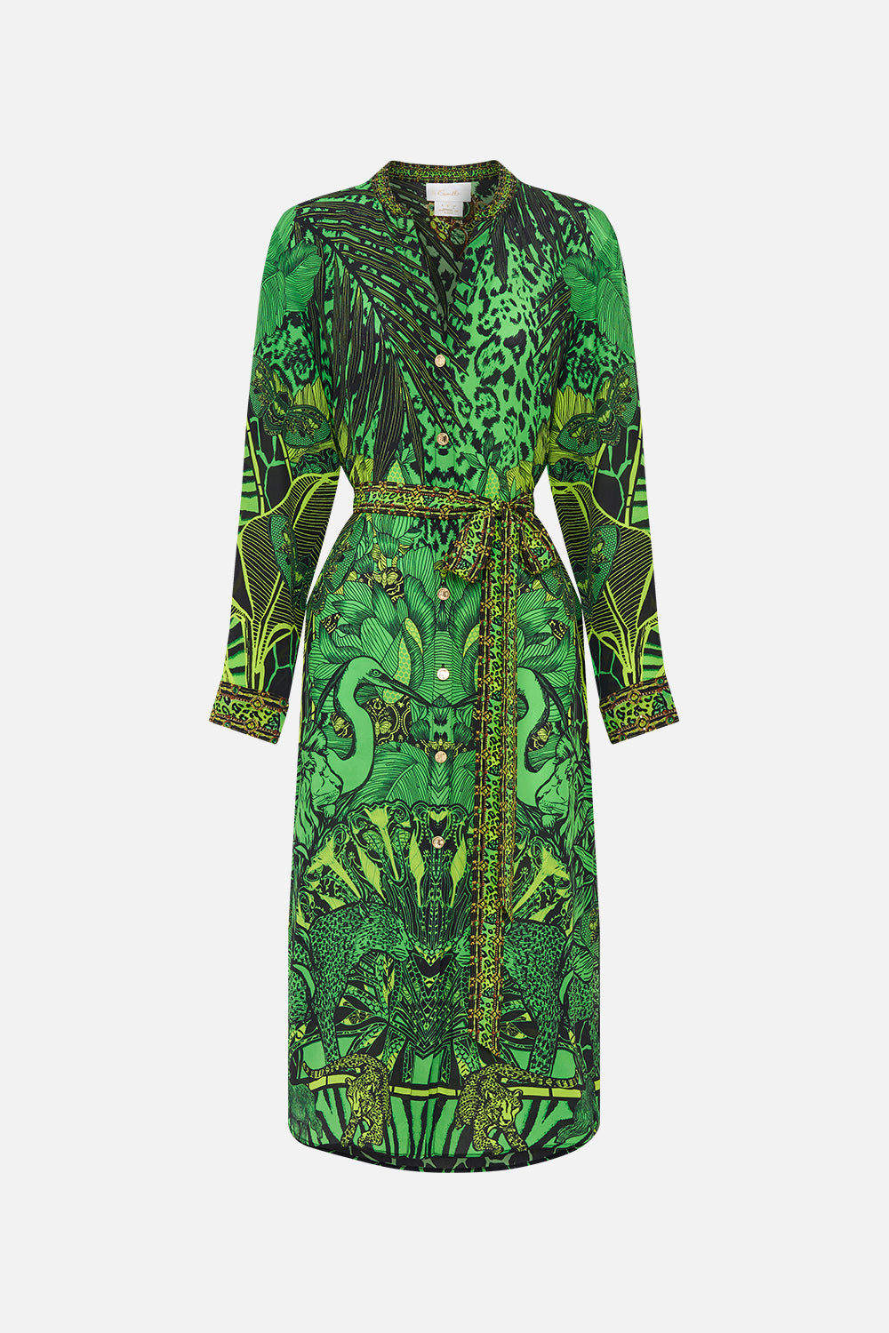 MID LENGTH SHIRT DRESS GORILLA GROOVE