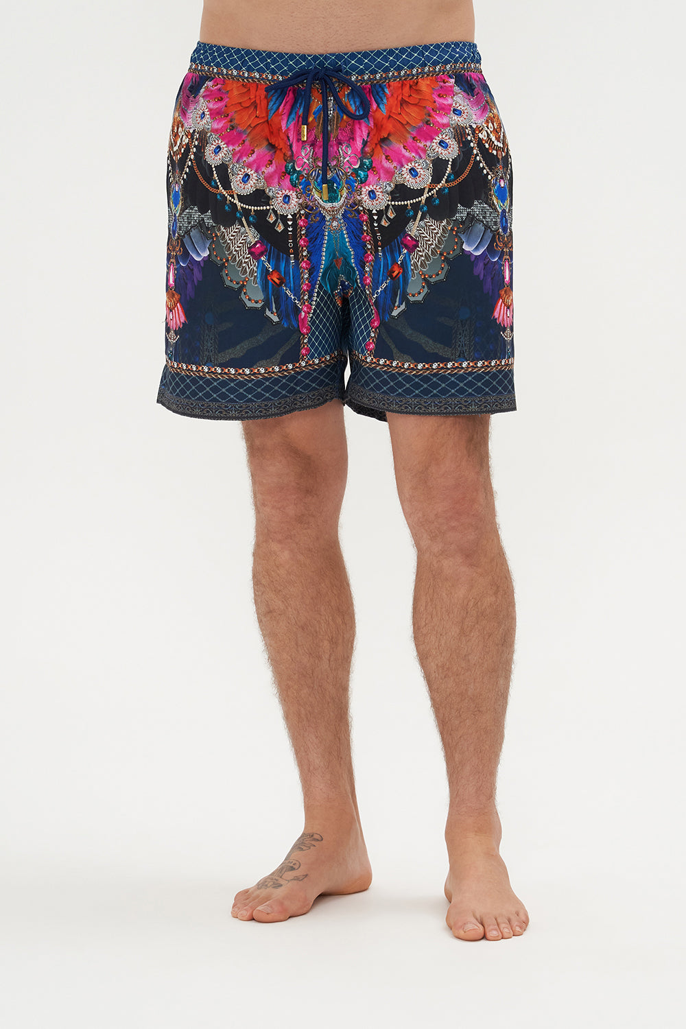 ELASTIC WAIST BOARDSHORT DANCING WITH DESTINY