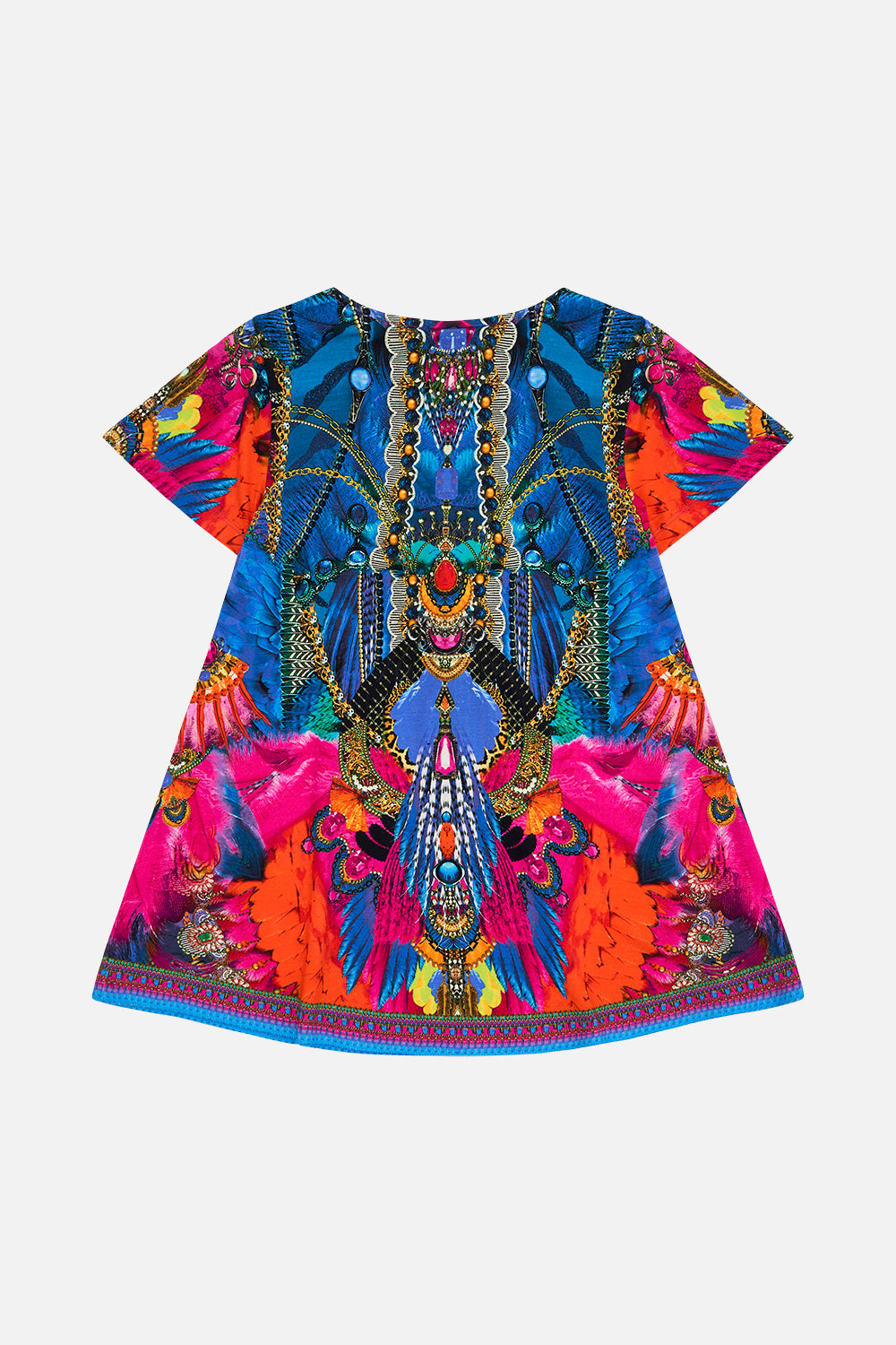 KIDS T-SHIRT DRESS WITH FLARE HEM 4-10 DANCING WITH DESTINY