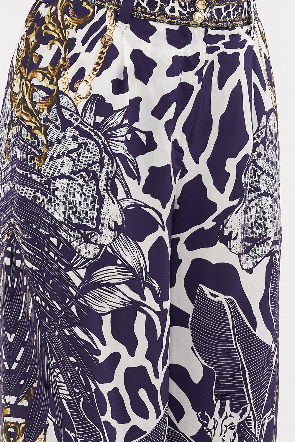 WIDE LEG WAISTED PANT WHERES YOUR HEAD AT