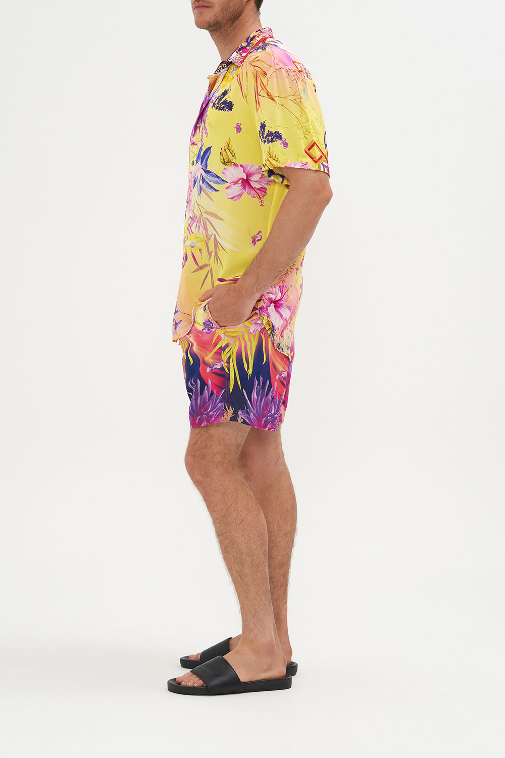 SHORT SLEEVE BUTTON THROUGH SHIRT HOW DOES YOUR GARDEN GROW