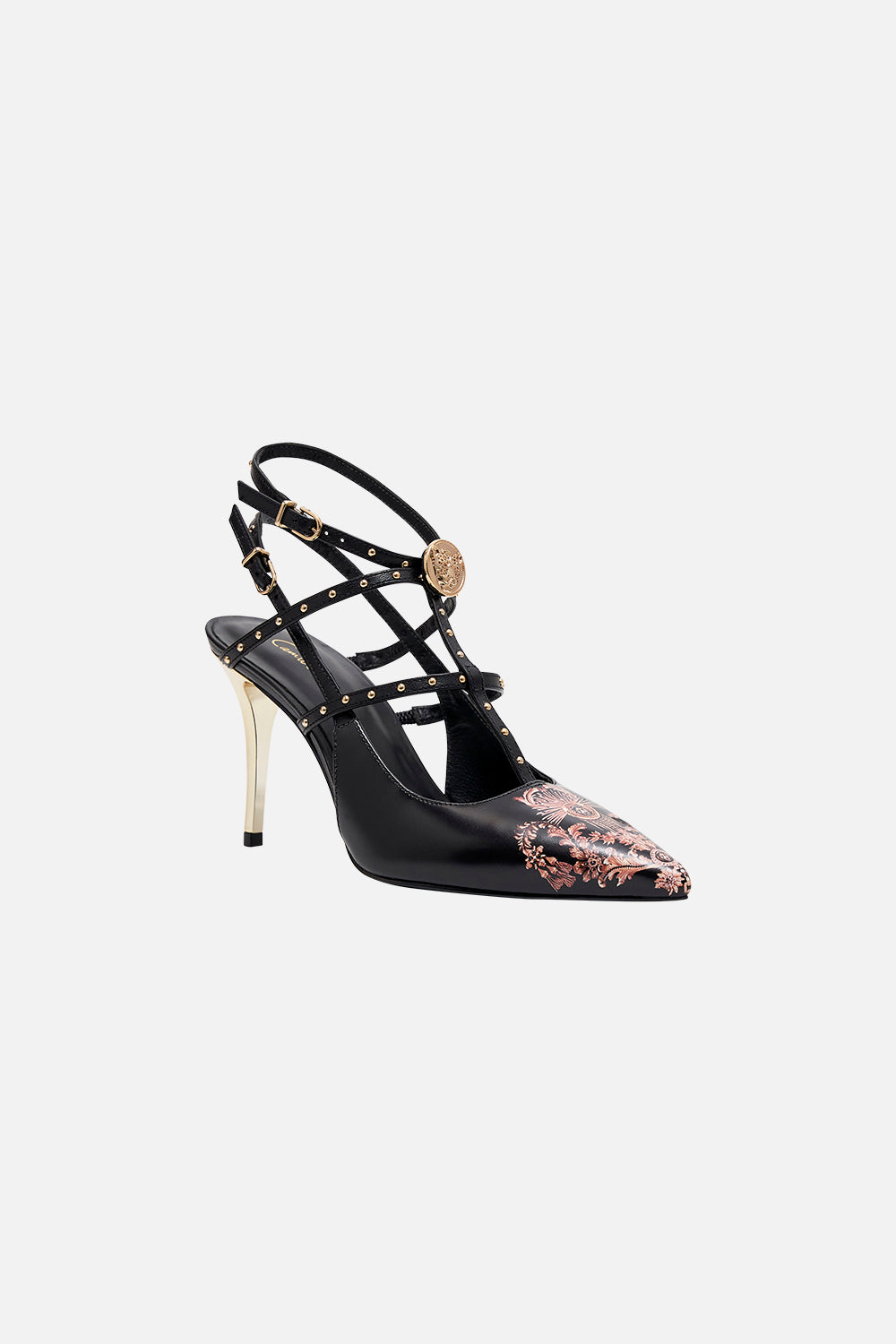 PORTIA HIGH HEEL PUMP SOLID BLACK