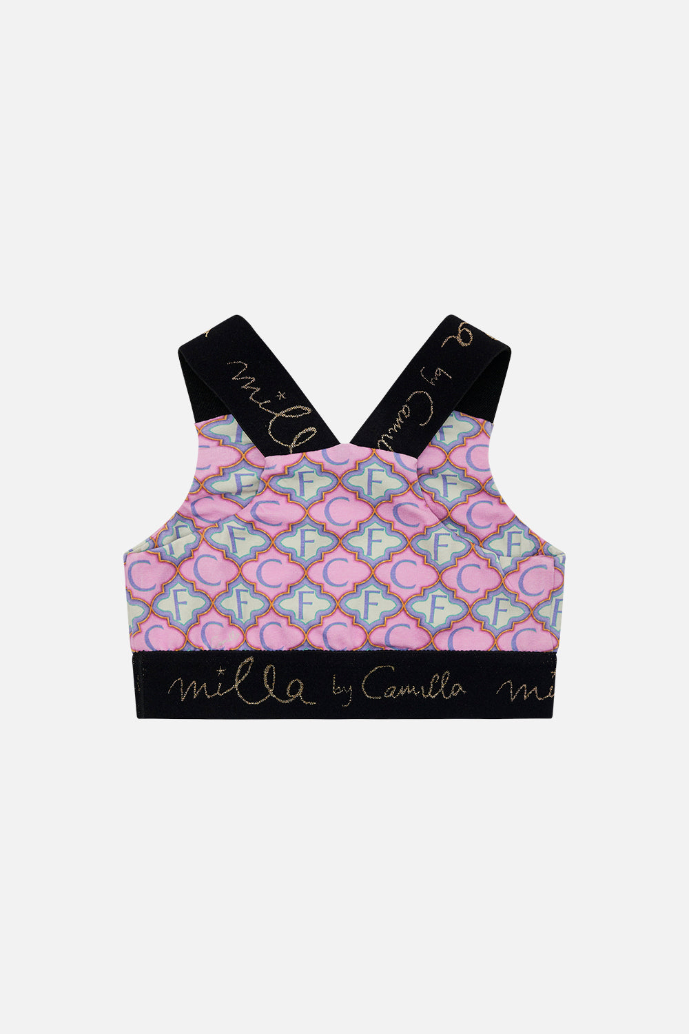 KIDS SPORTS CROP TOP 4-10 TIPTOE THE TIGHTROPE