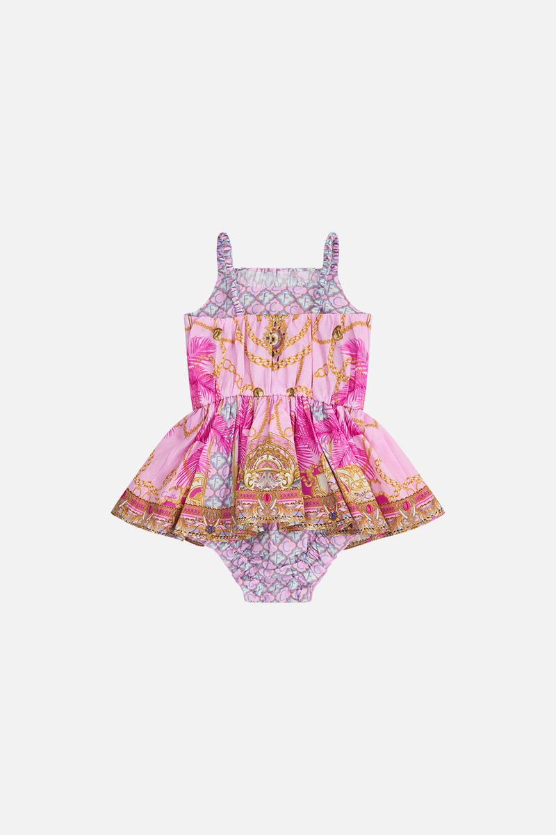 KIDS FRILL HEM TIERED DRESS 4-10 TIPTOE THE TIGHTROPE main image 0