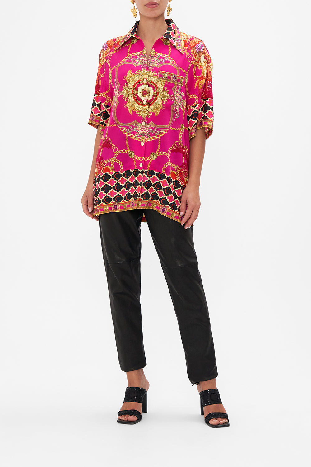 OVERSIZED SHIRT WITH POCKET WILD AND RUNNING