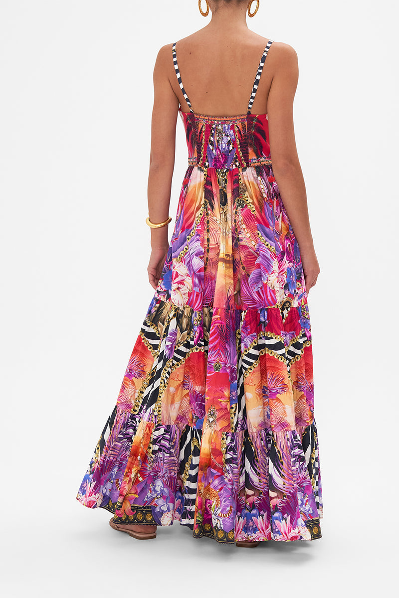 CAMILLE TIERED DRESS