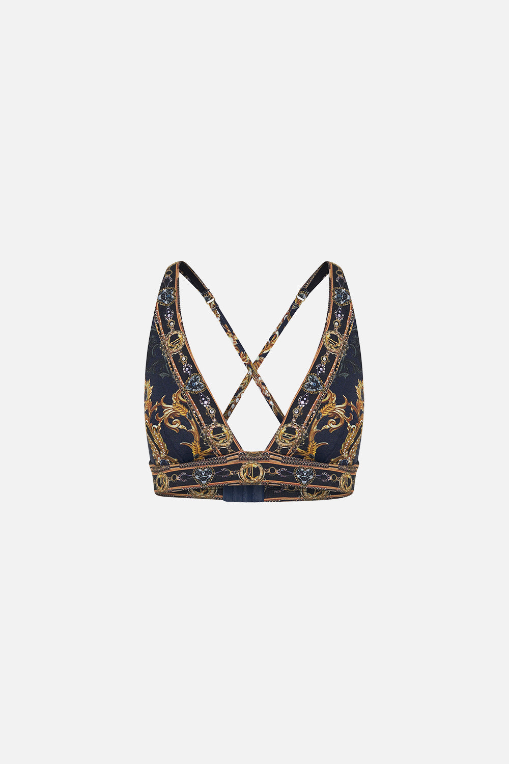 Product view of CAMILLA soft cup bra in Moonlight Melodies print