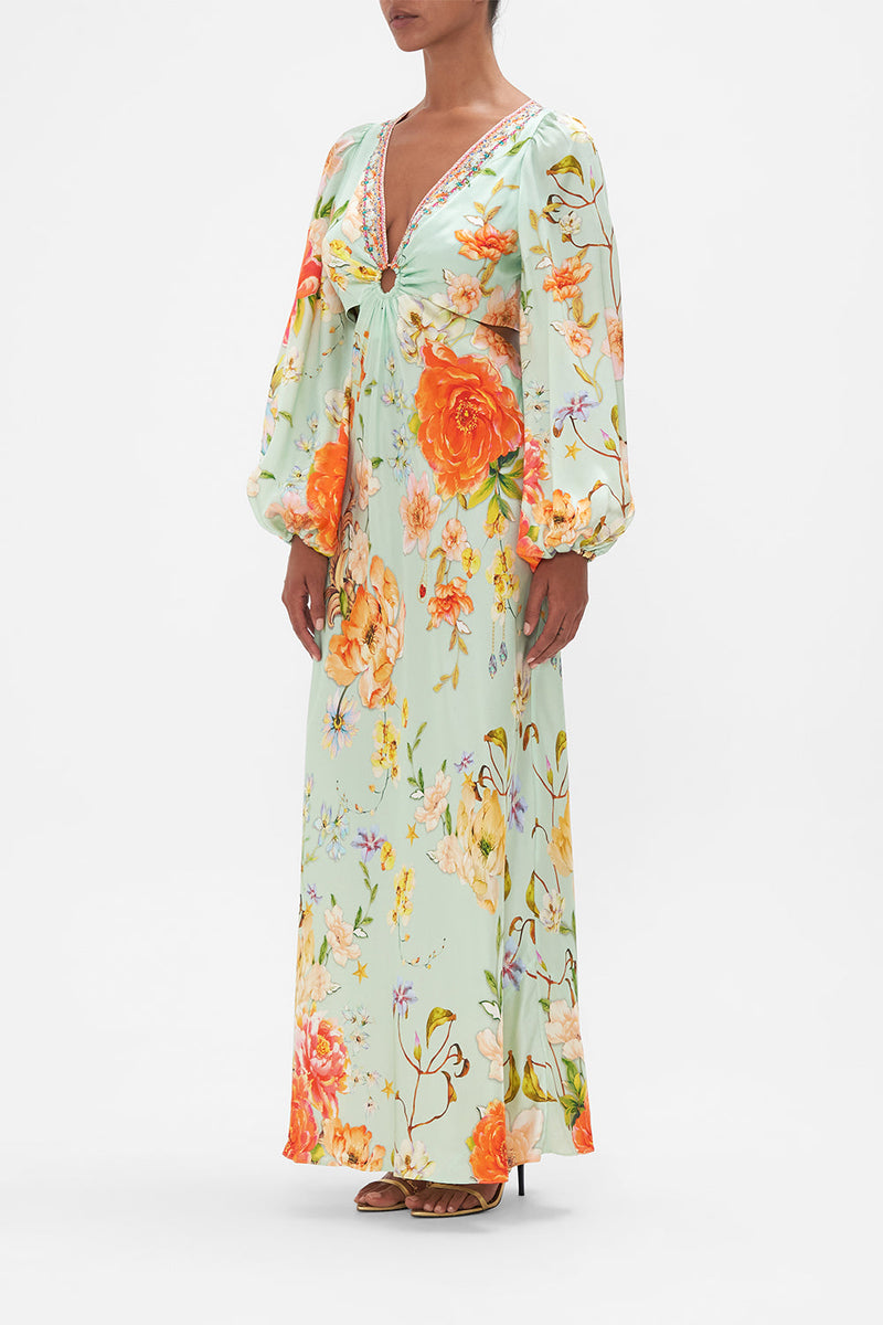 U-RING CUT OUT DRESS ORDER OF DISORDER