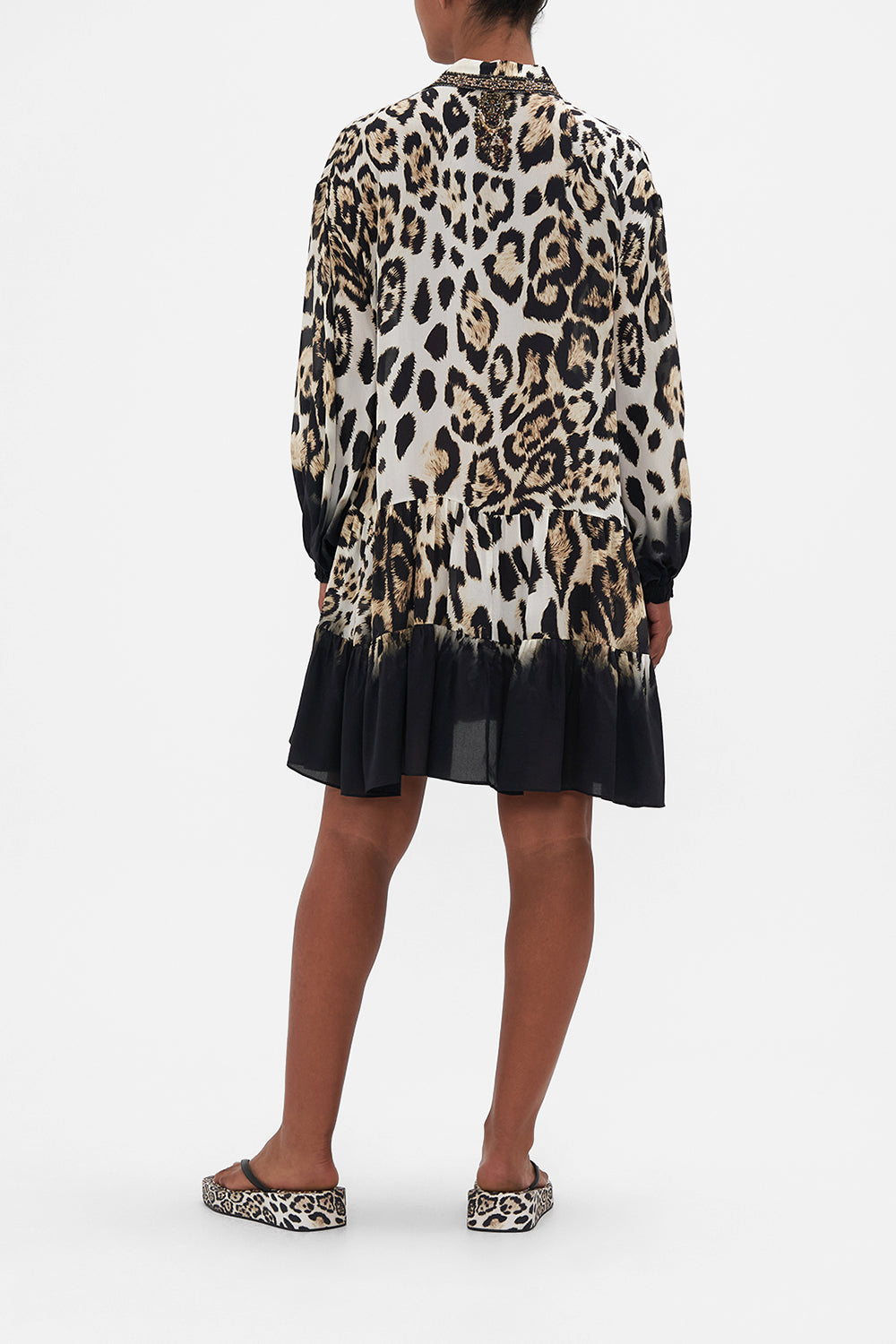 TIERED SHIRT DRESS COOL FOR CATS