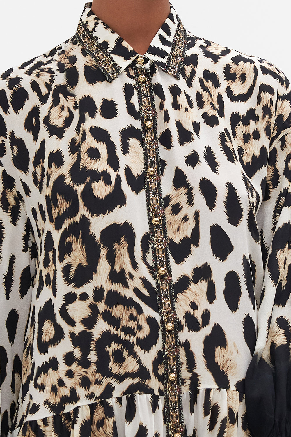 TIERED SHIRT DRESS COOL FOR CATS