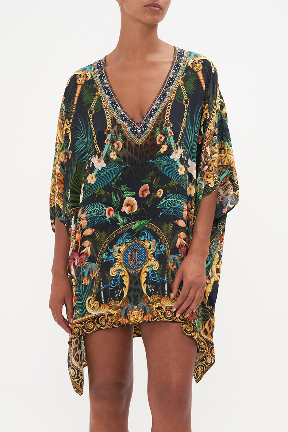 RECTANGULAR V NECK KAFTAN FEARLESS FELIS