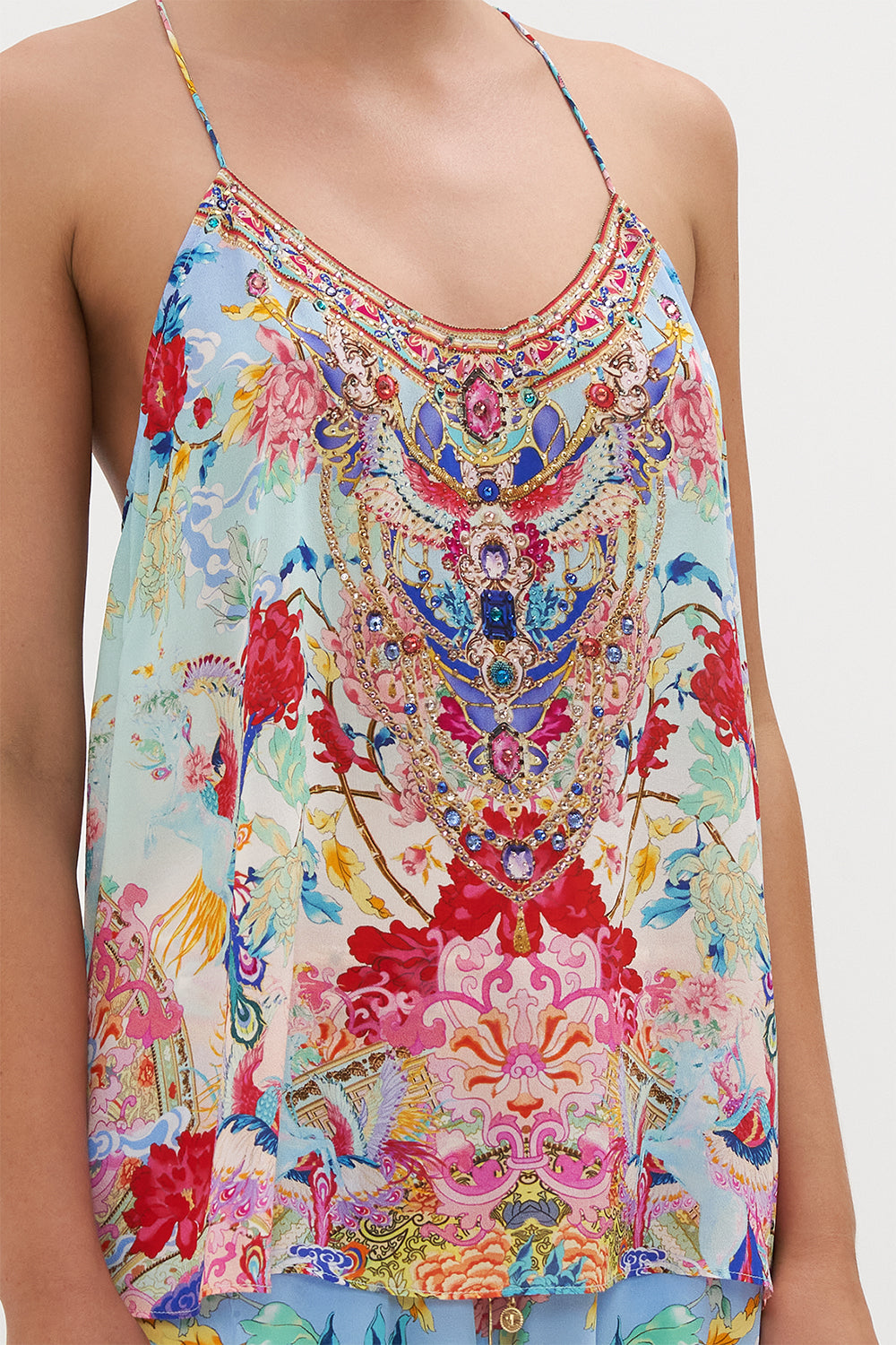 T BACK SHOESTRING TOP GO STAG