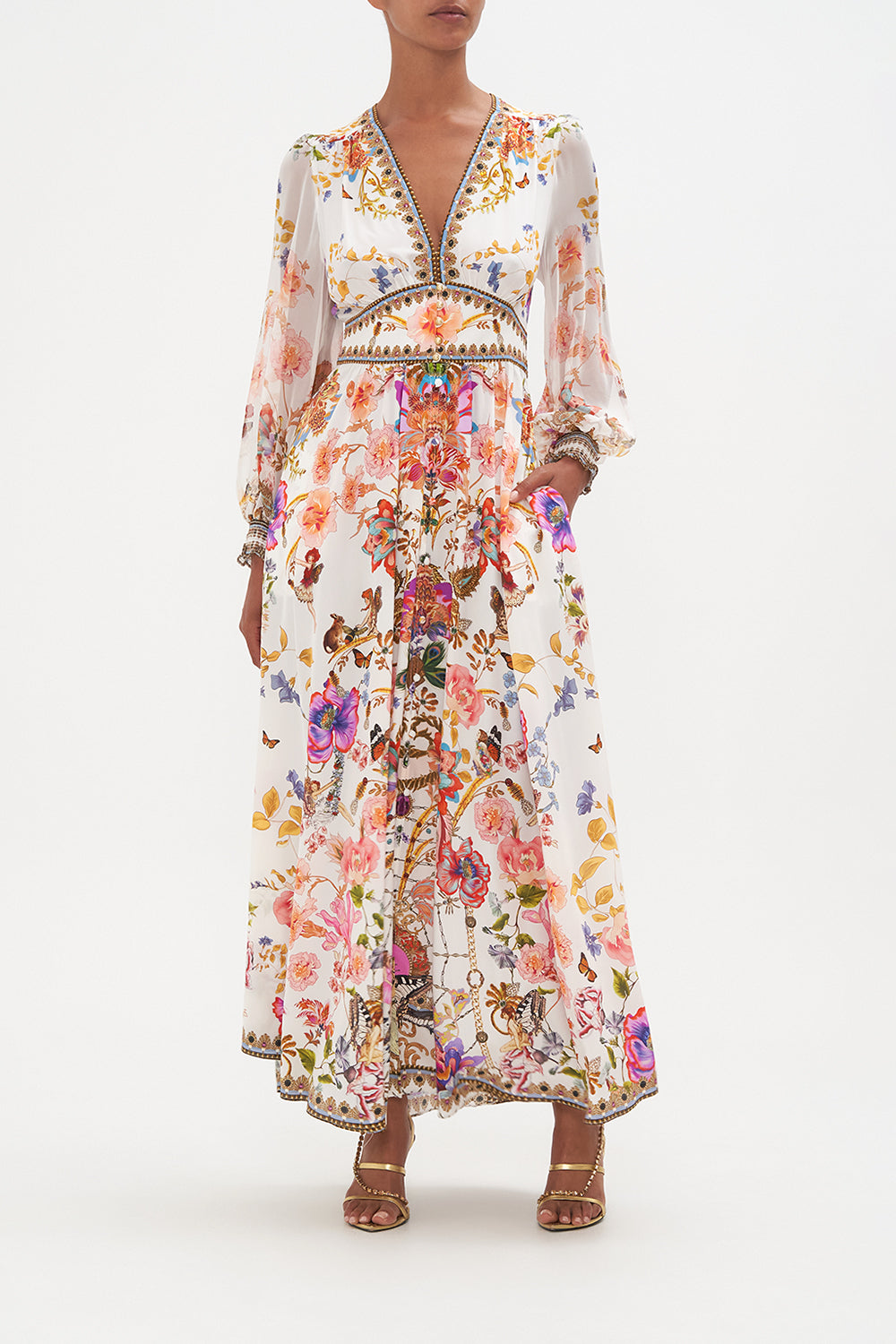 BUTTON DRESS WITH SHAPED WAISTBAND SPIDER GIRL