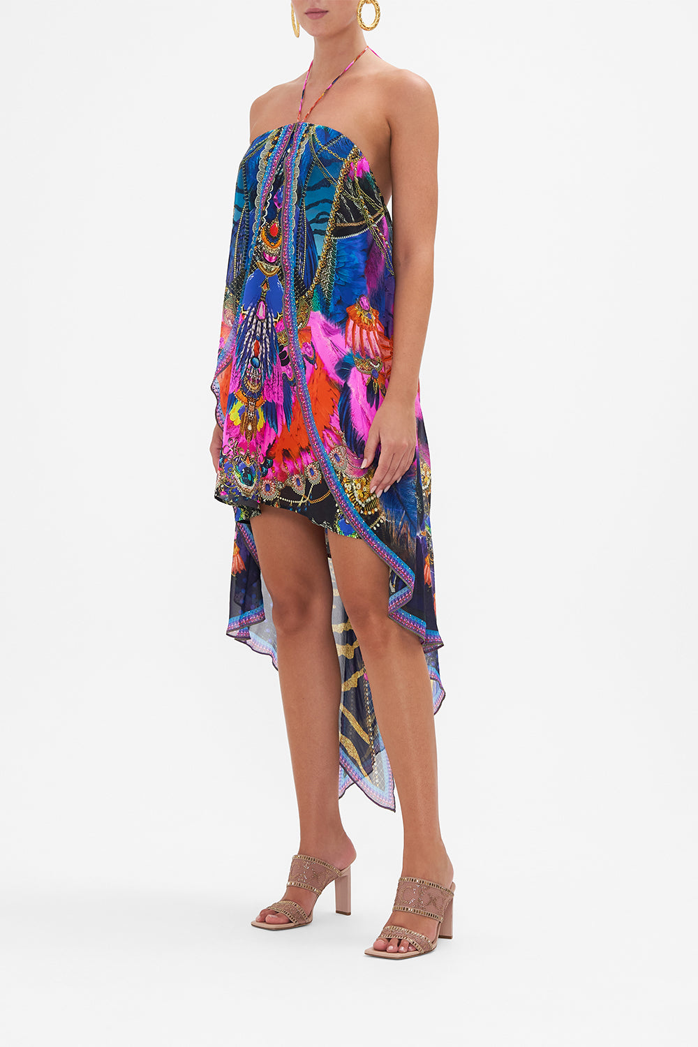 STRAPLESS OVERLAYER DRESS DANCING WITH DESTINY