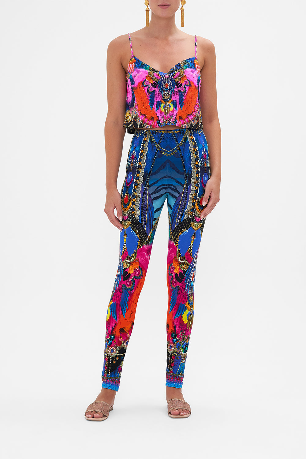 Leggings Dancing With Destiny print by CAMILLA