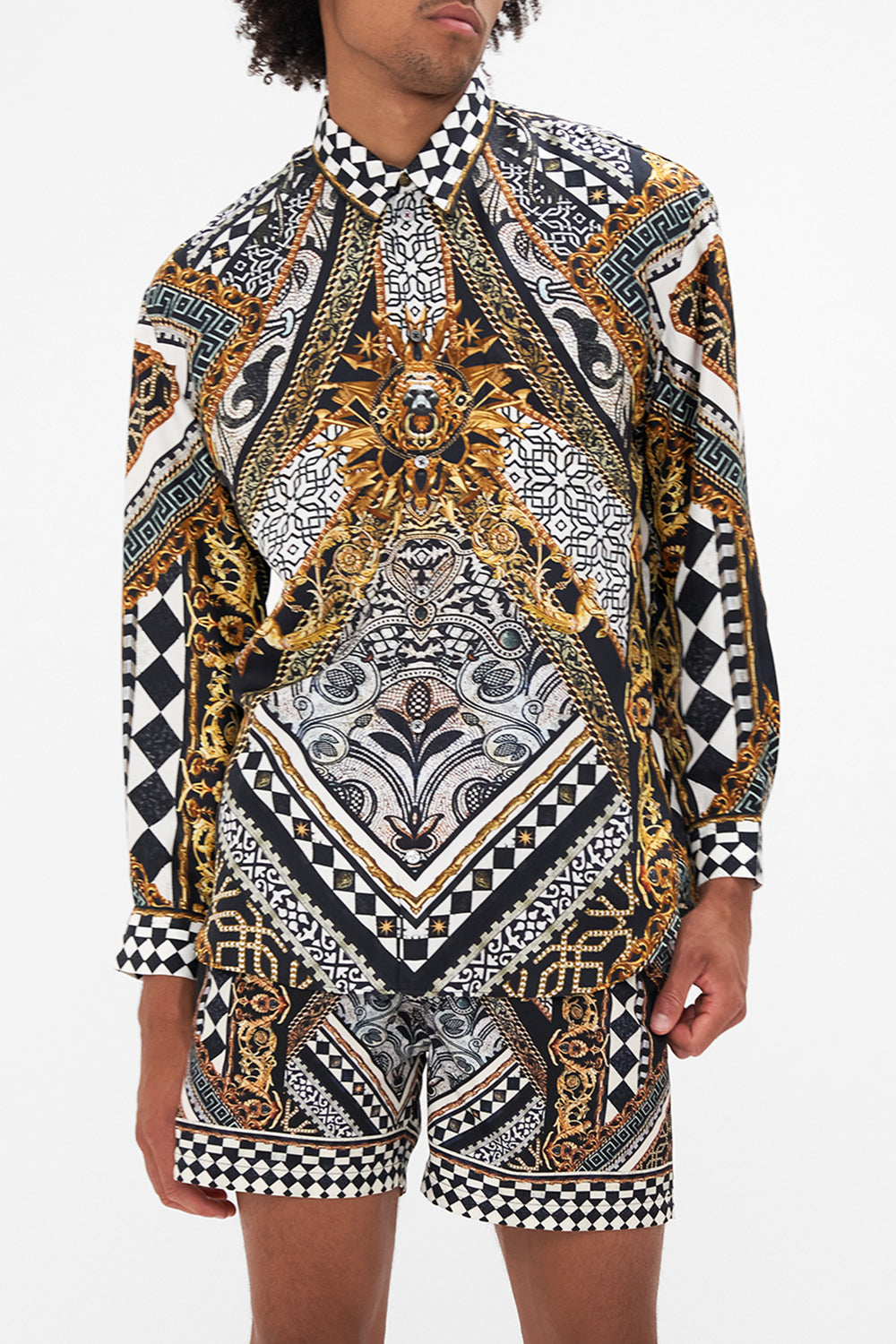 MENS OVERSIZED SHIRT LOOK UP TESORO