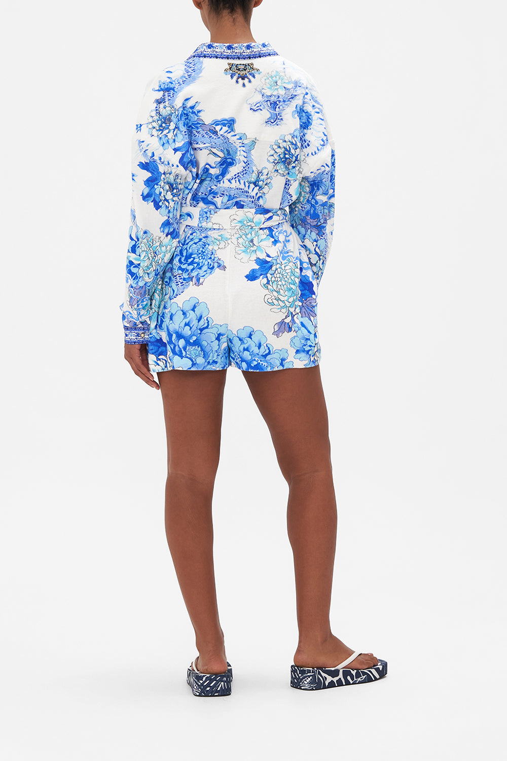 TERRY LONG SLEEVE BOILER PLAYSUIT HEART OF A DRAGON